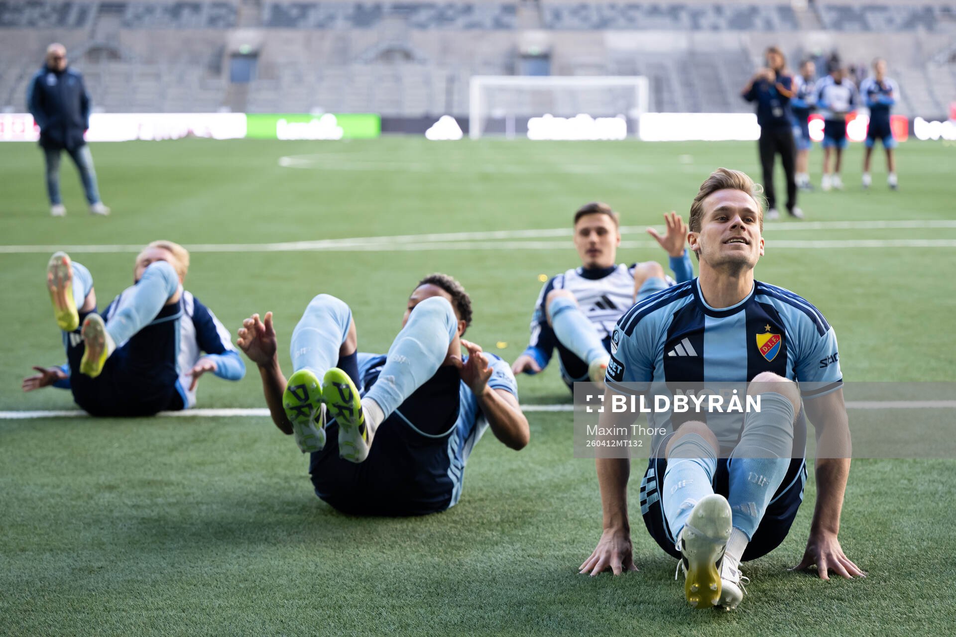 Djurgårdens Hampus Findell jublar