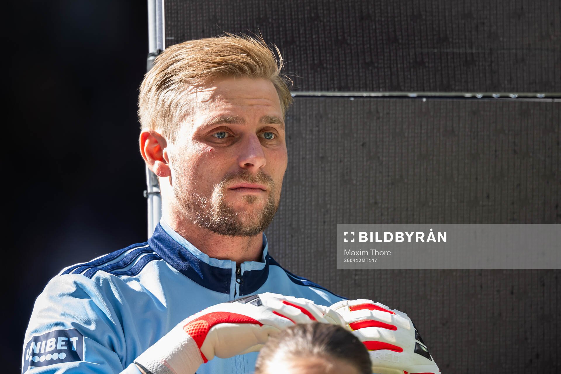 Djurgårdens målvakt Jacob Rinne