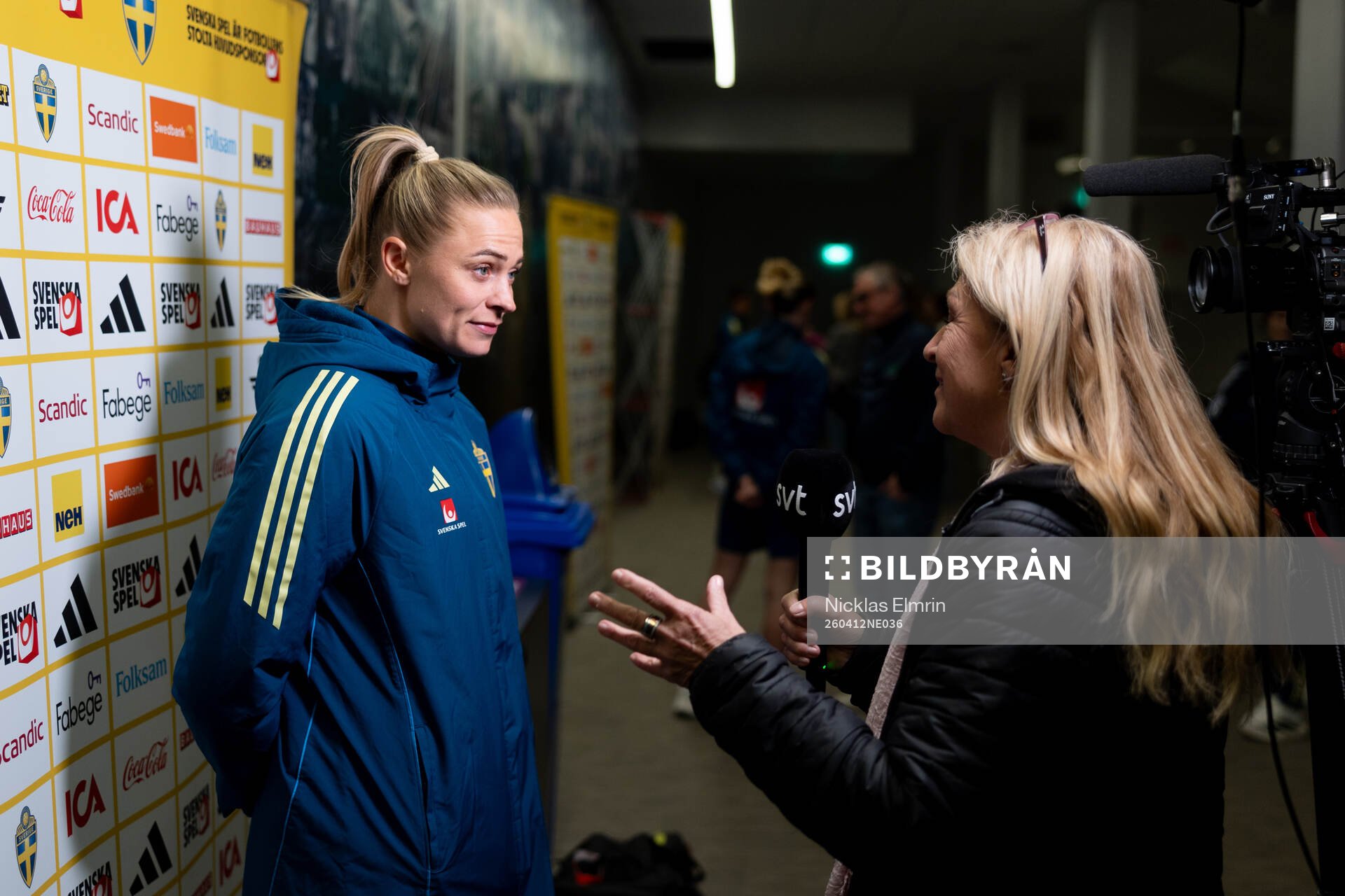 Stina Blackstenius of Sweden