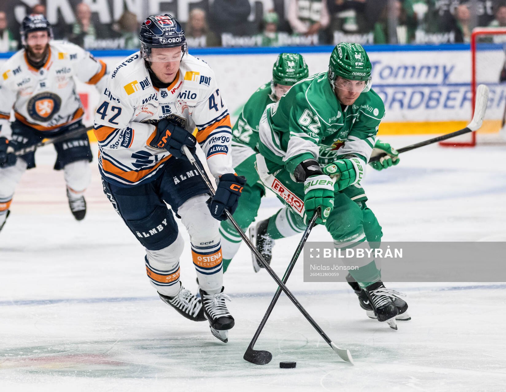 Växjös Kalle Kratz och Rögles Lubos Horky