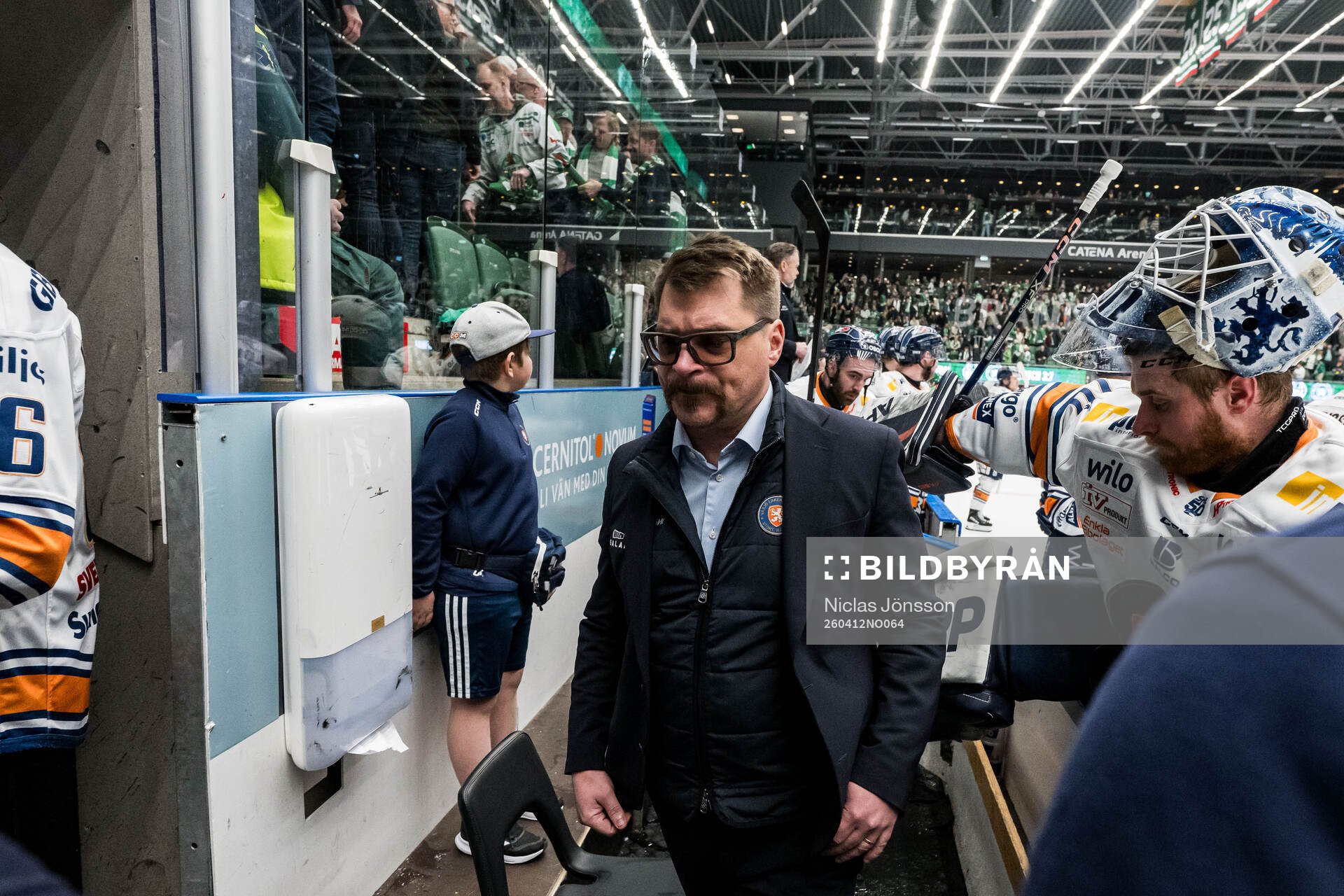 Växjös tränare Björn Hellkvist