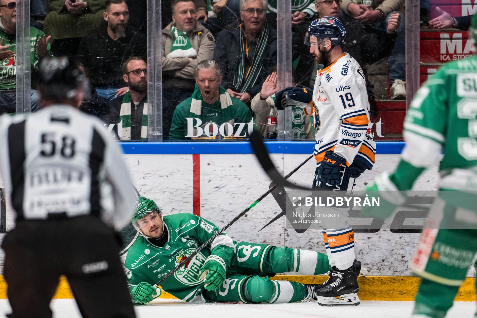 Rögles Leon Bristedt och Växjös Reid Gardiner