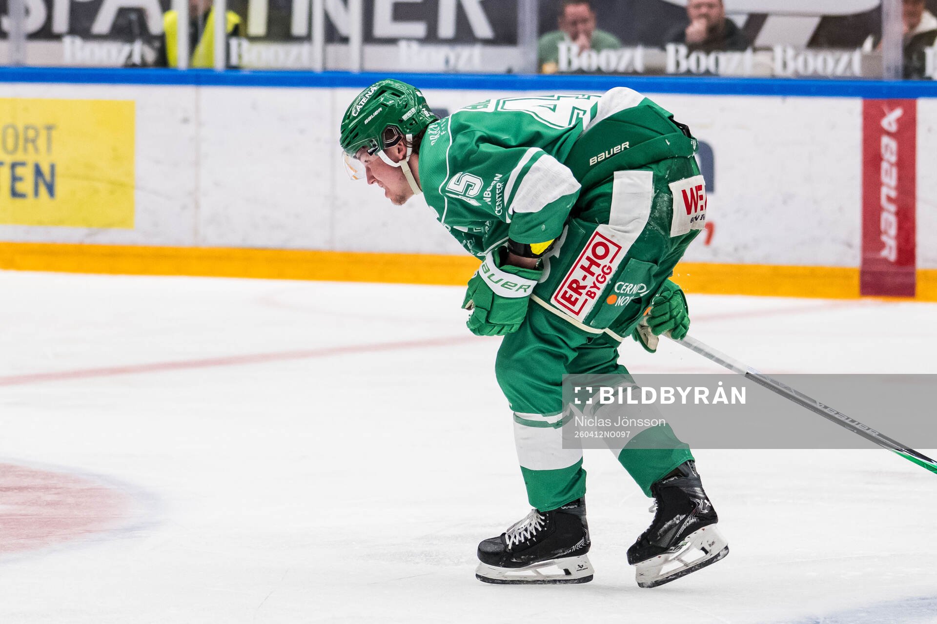 Rögles Gregor Biber har ont