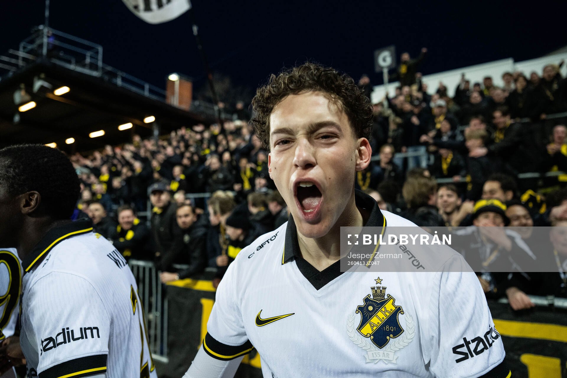 AIKs Victor Goncalves Andersson jublar