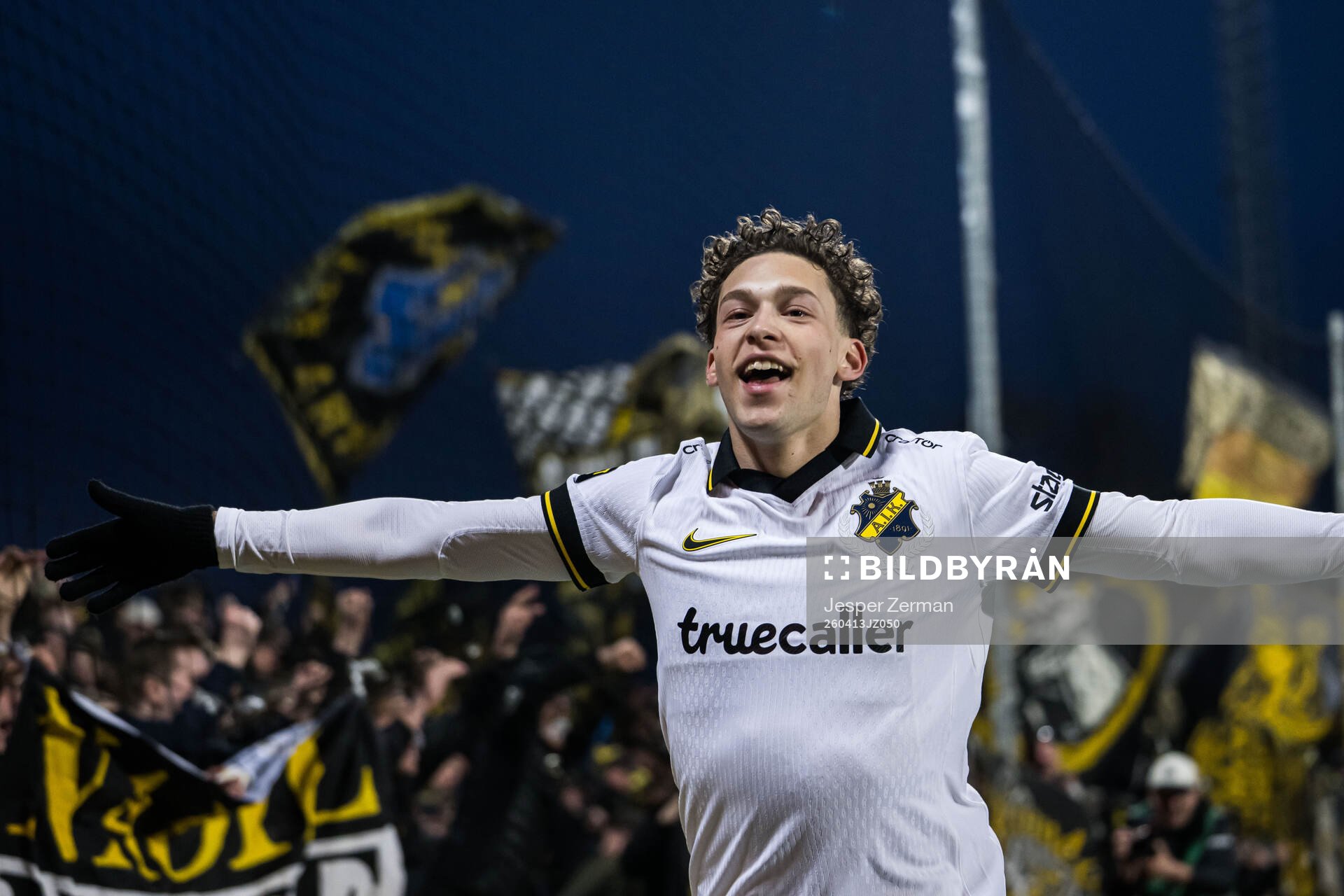 AIKs Victor Goncalves Andersson jublar