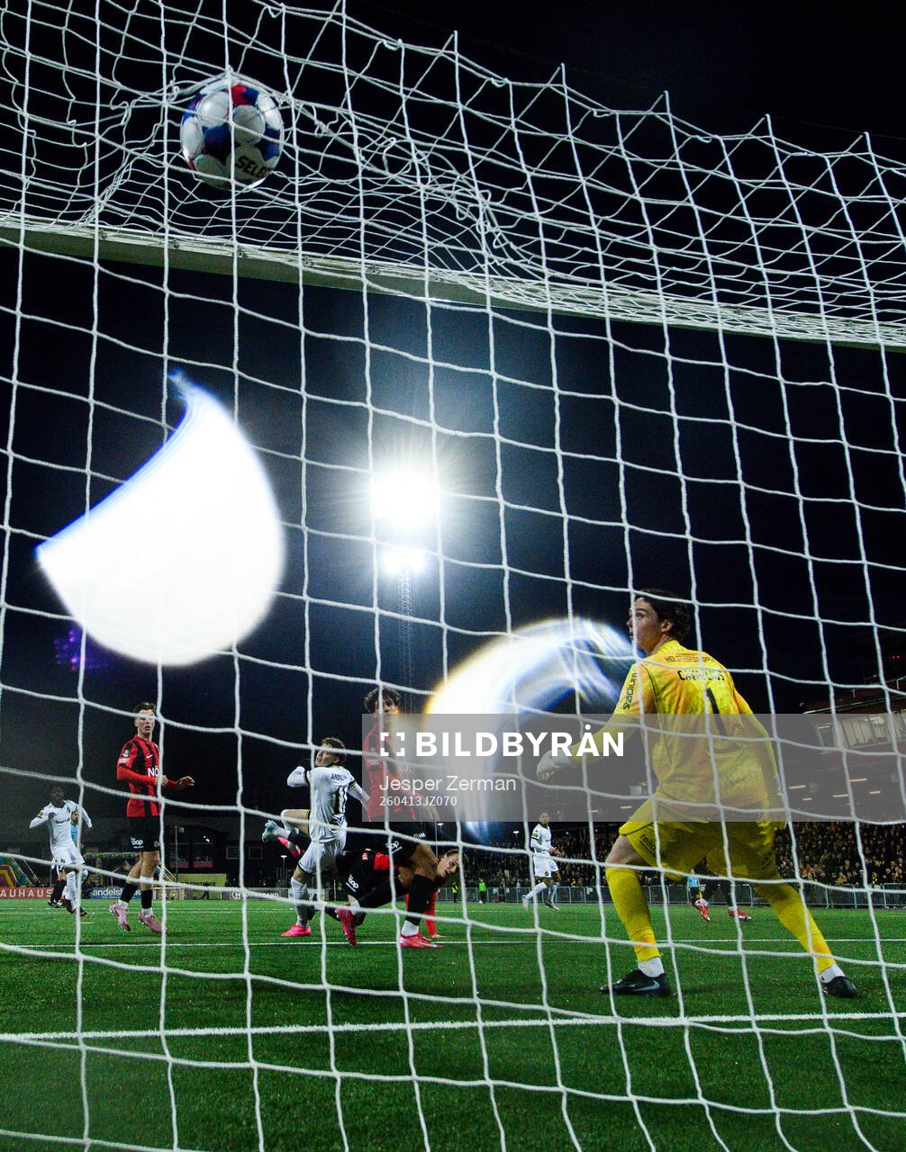 AIKs Victor Goncalves Andersson gör 1-2 på