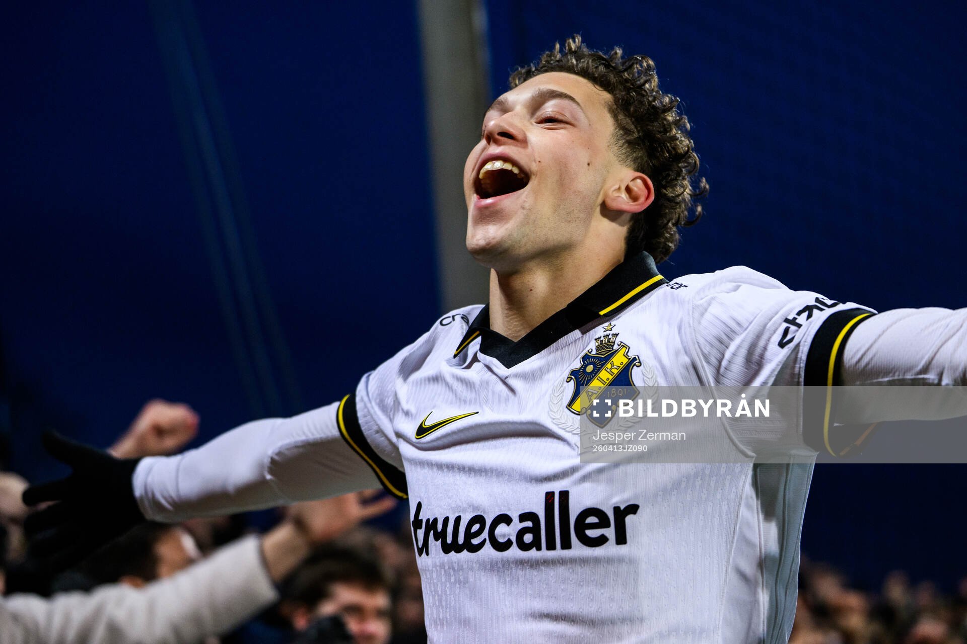 AIKs Victor Goncalves Andersson jublar
