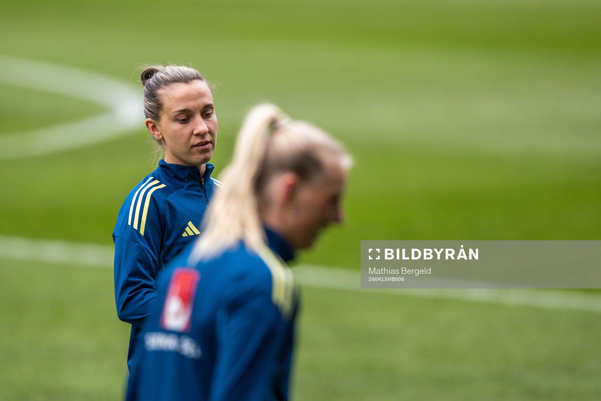 Julia Zigiotti Olme of the Swedish women's national