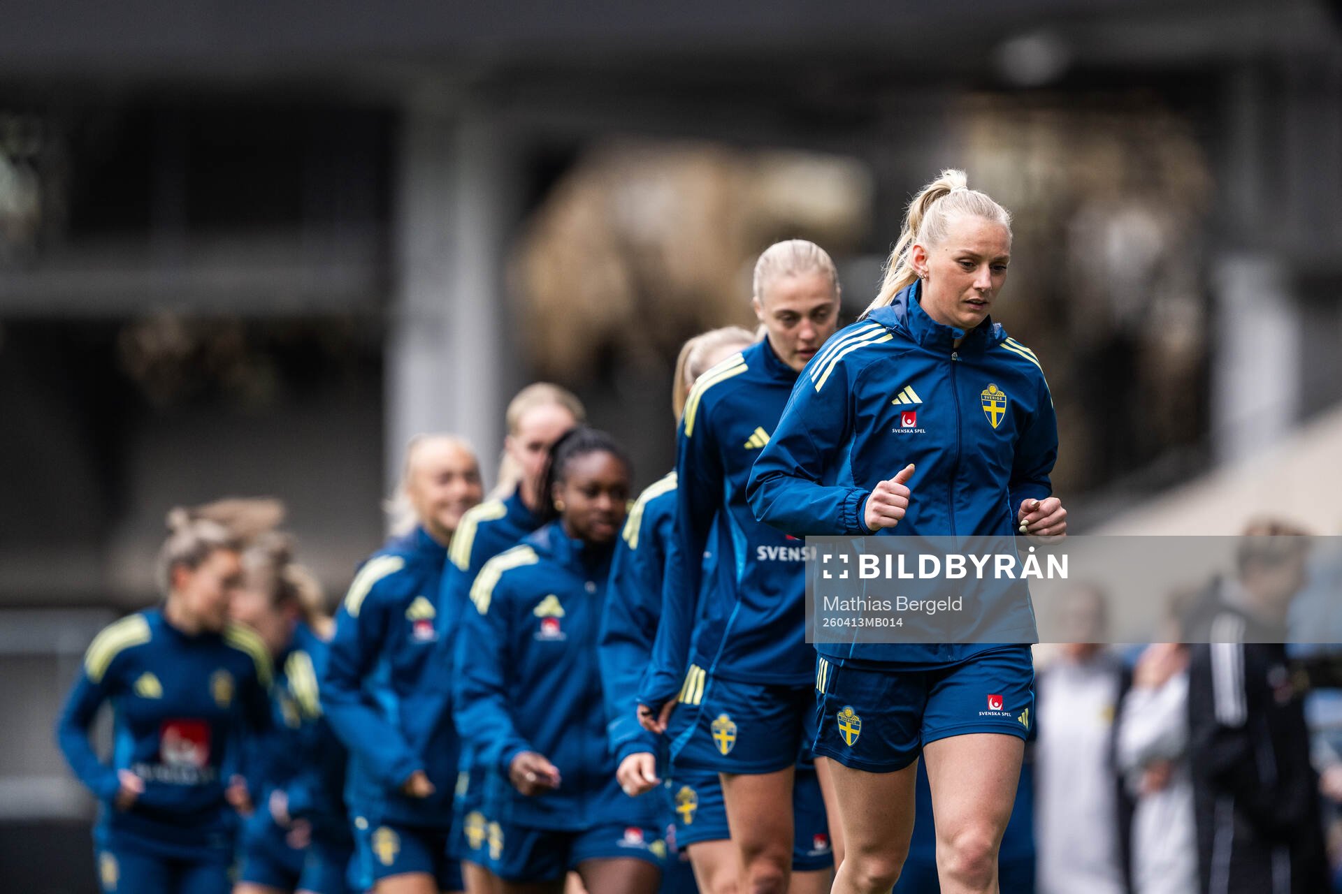 Stina Blackstenius of the Swedish women's national football