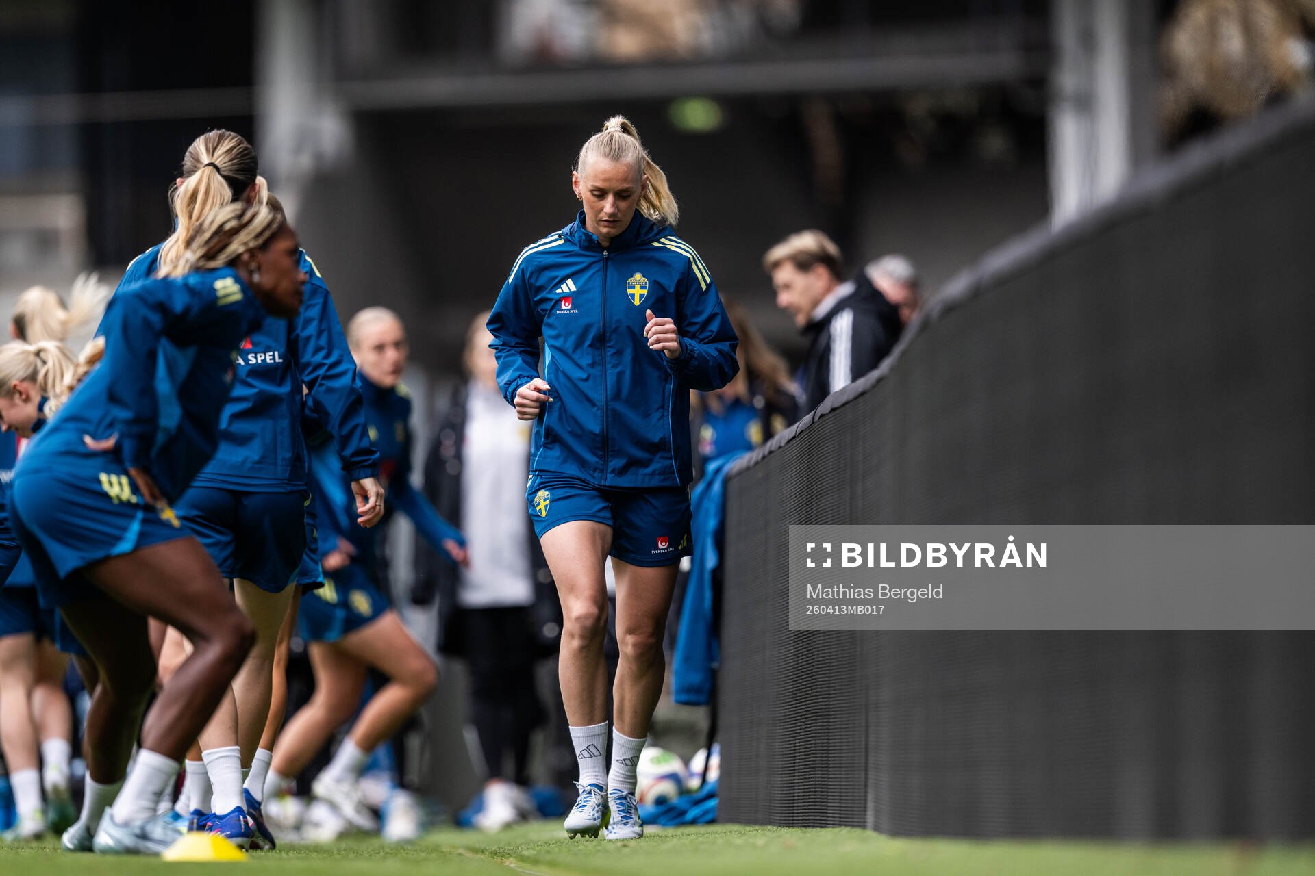 Stina Blackstenius of the Swedish women's national football