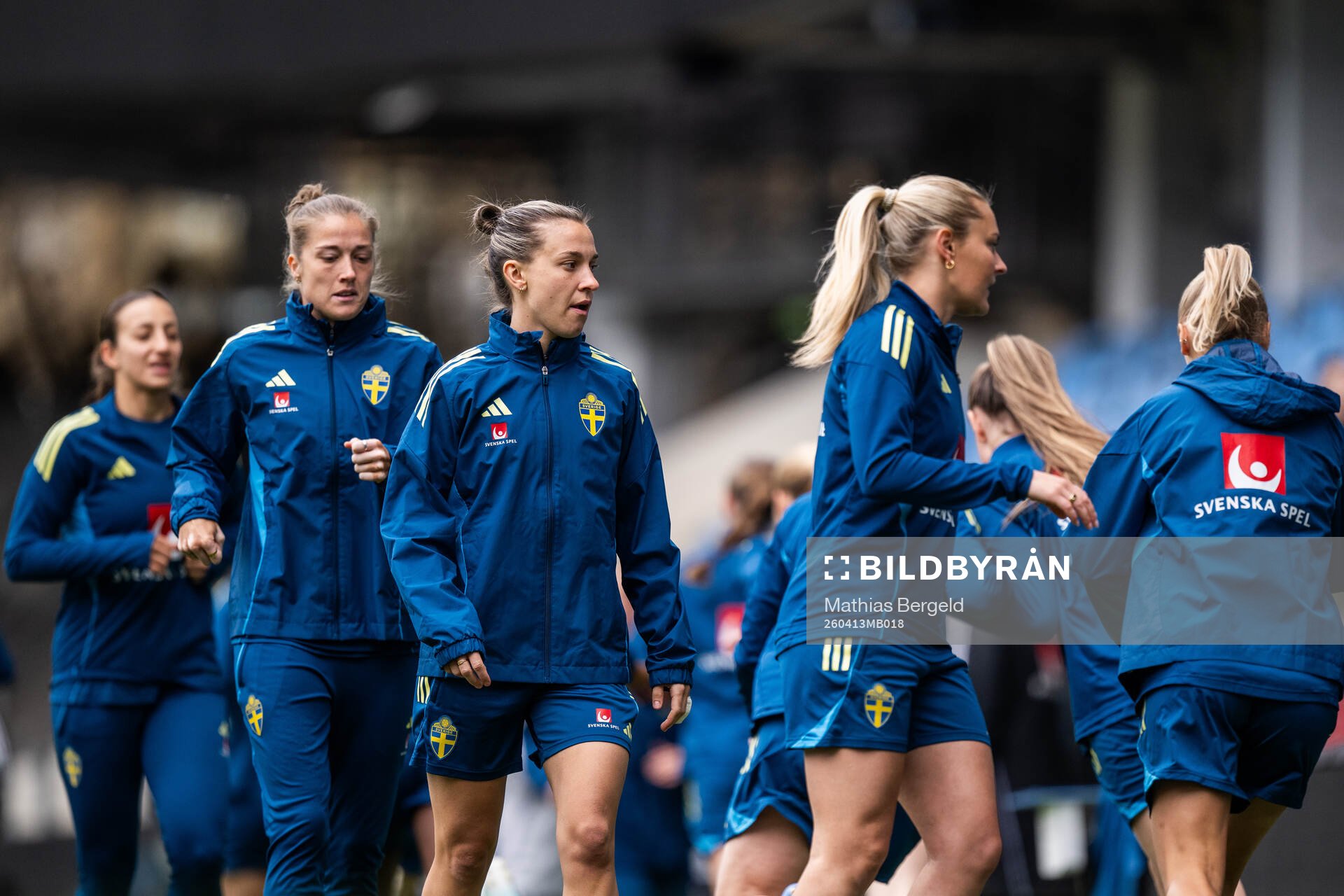 Julia Zigiotti Olme of the Swedish women's national