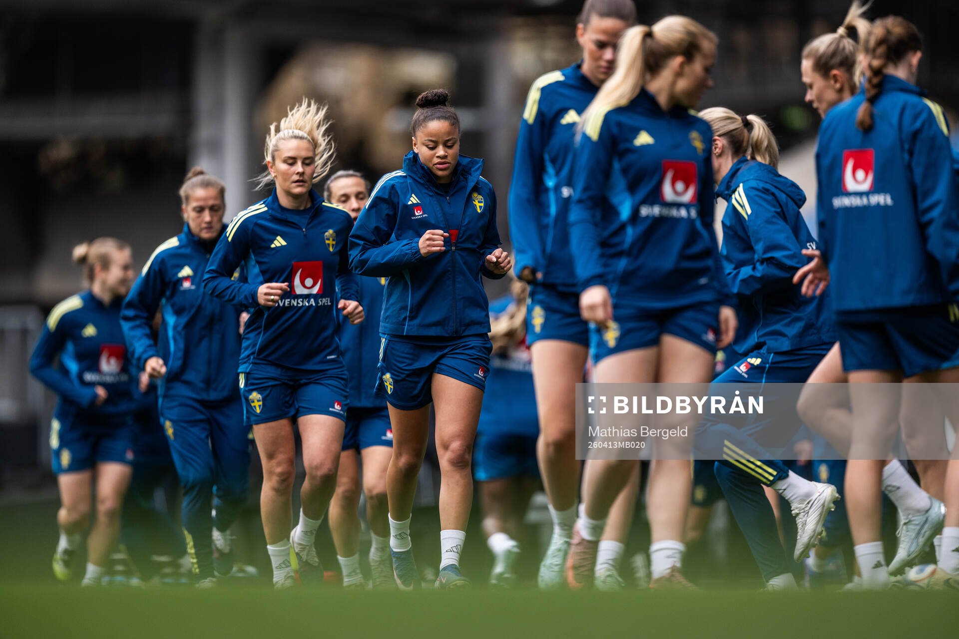 Felicia Schröder of the Swedish women's national football