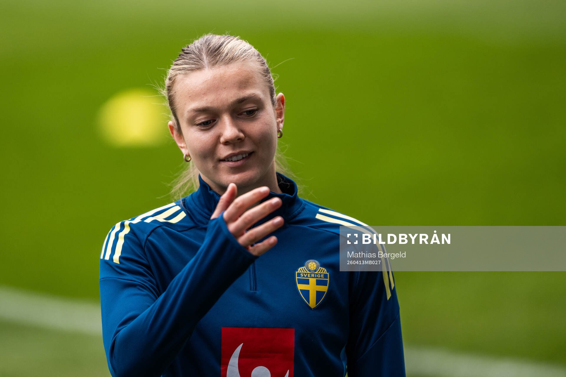 Beata Olsson of the Swedish women's national football team