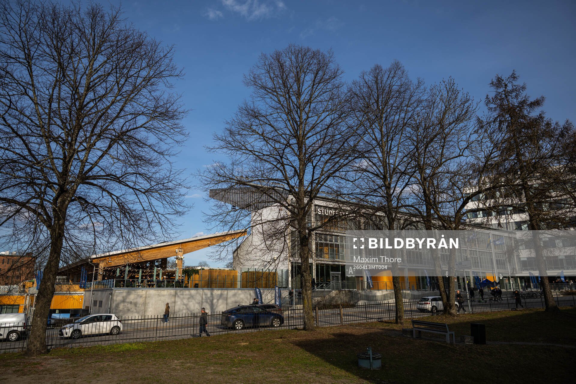 Exteriör av Studenternas