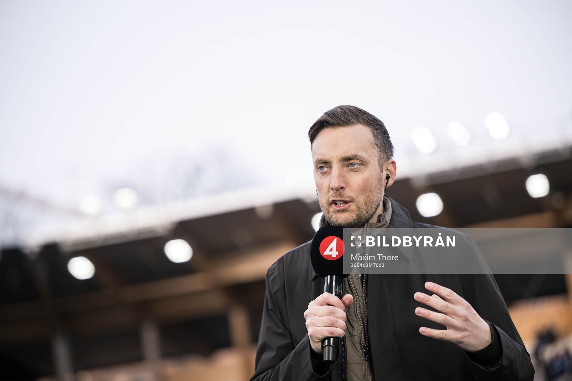 TV4s programledare Axel Pileby