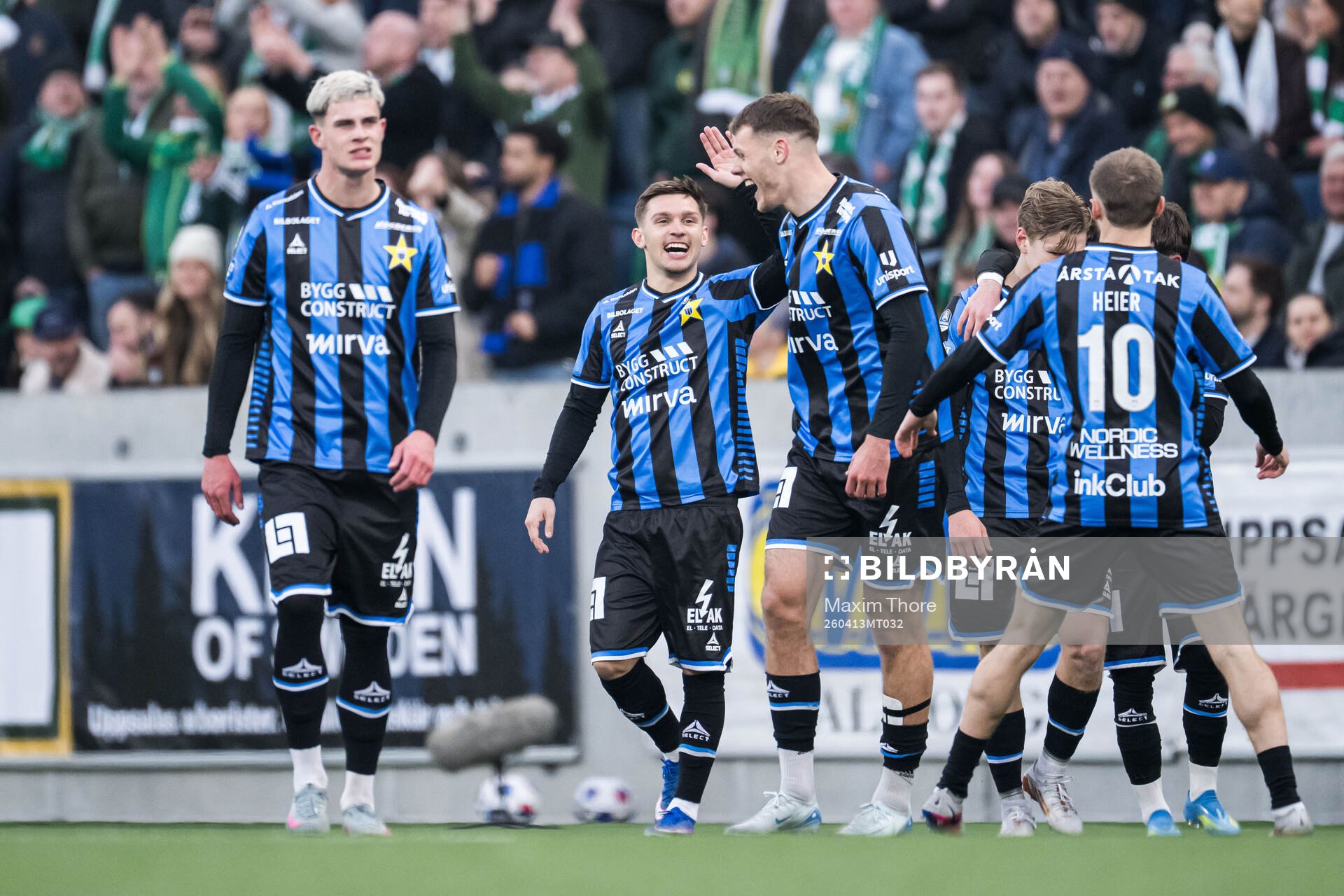 Sirius Isak Bjerkebo jublar 1-0