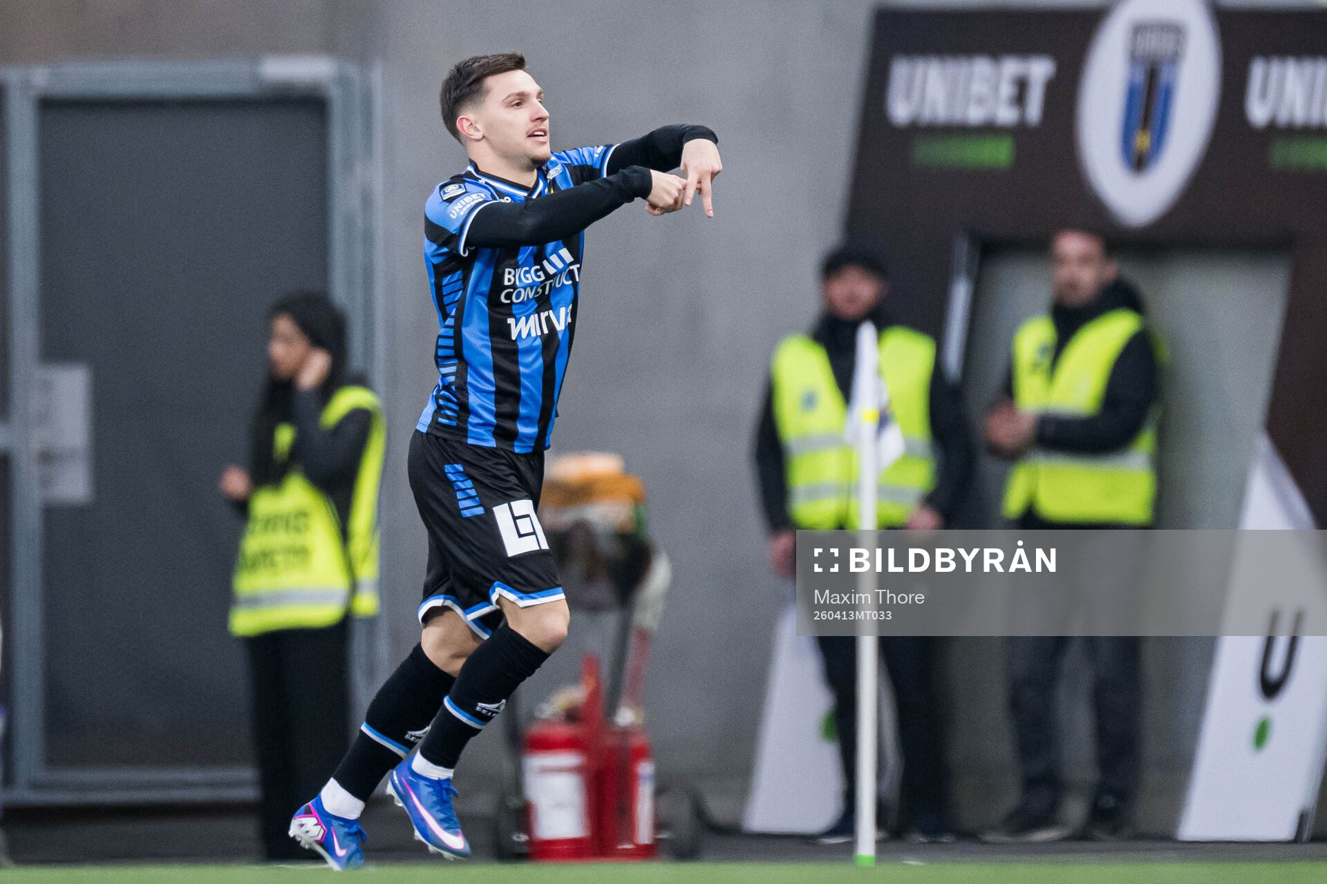Sirius Isak Bjerkebo jublar