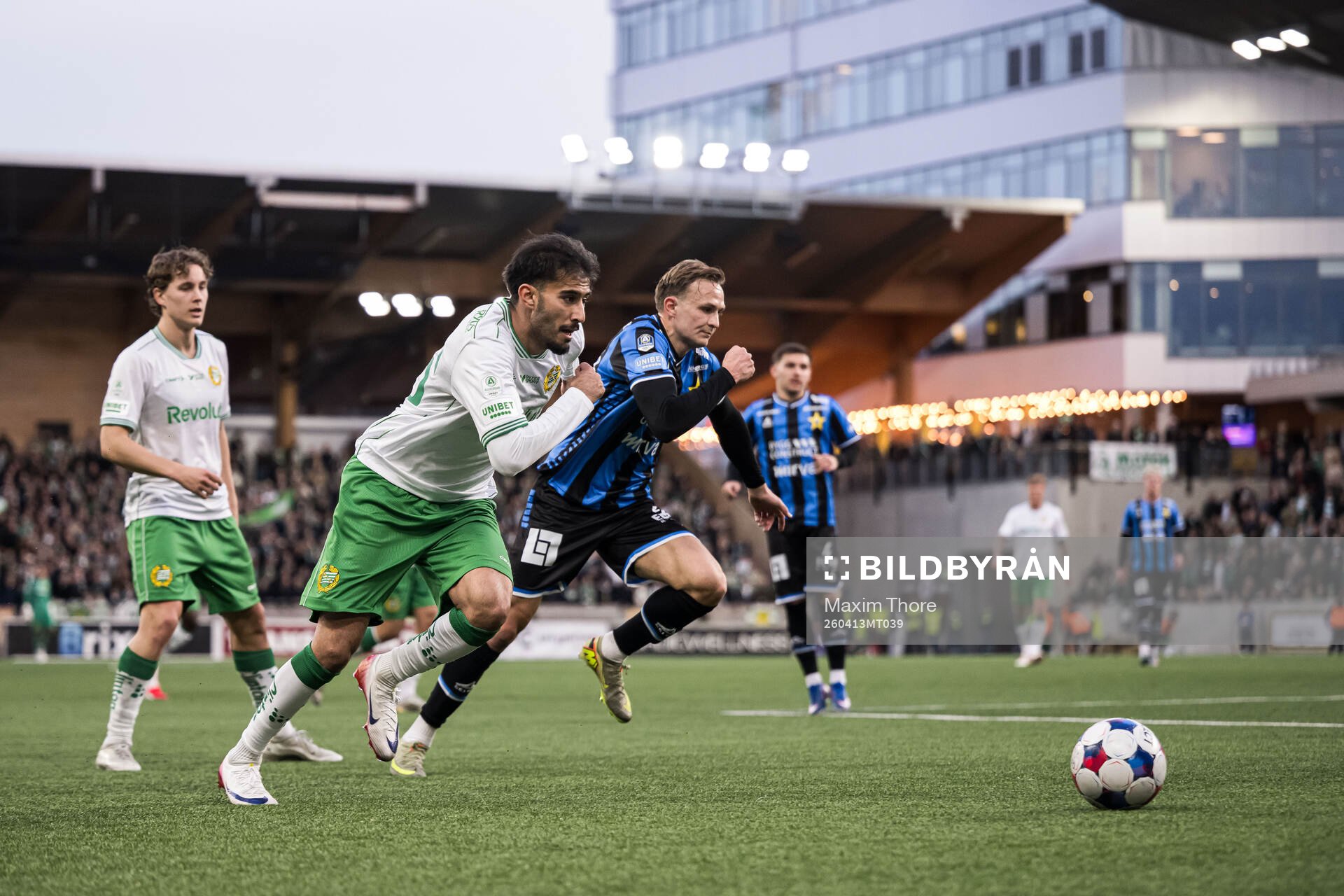 Hammarbys Montader Madjed och Sirius Oscar Krusnell