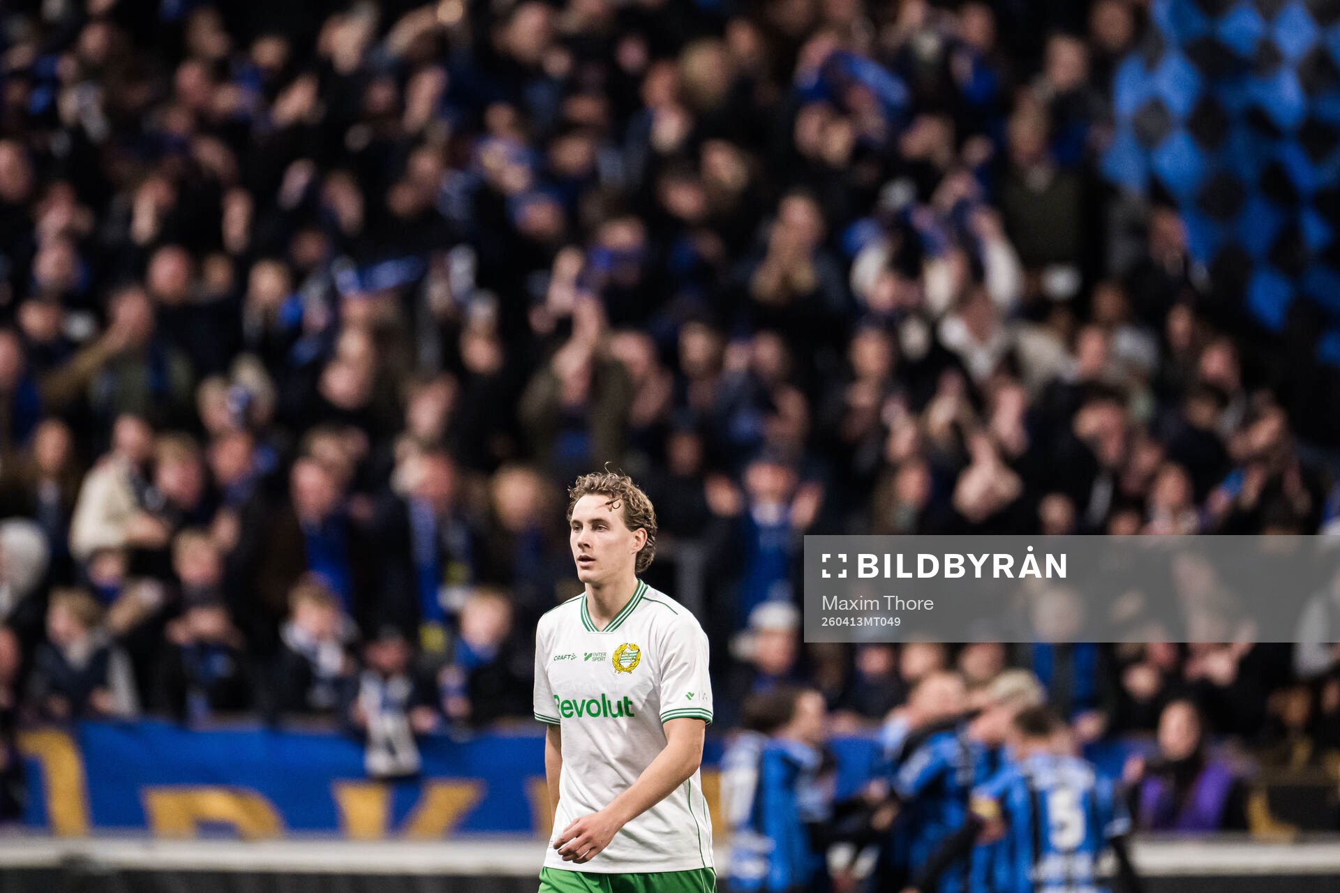 Hammarbys Hampus Skoglund deppar