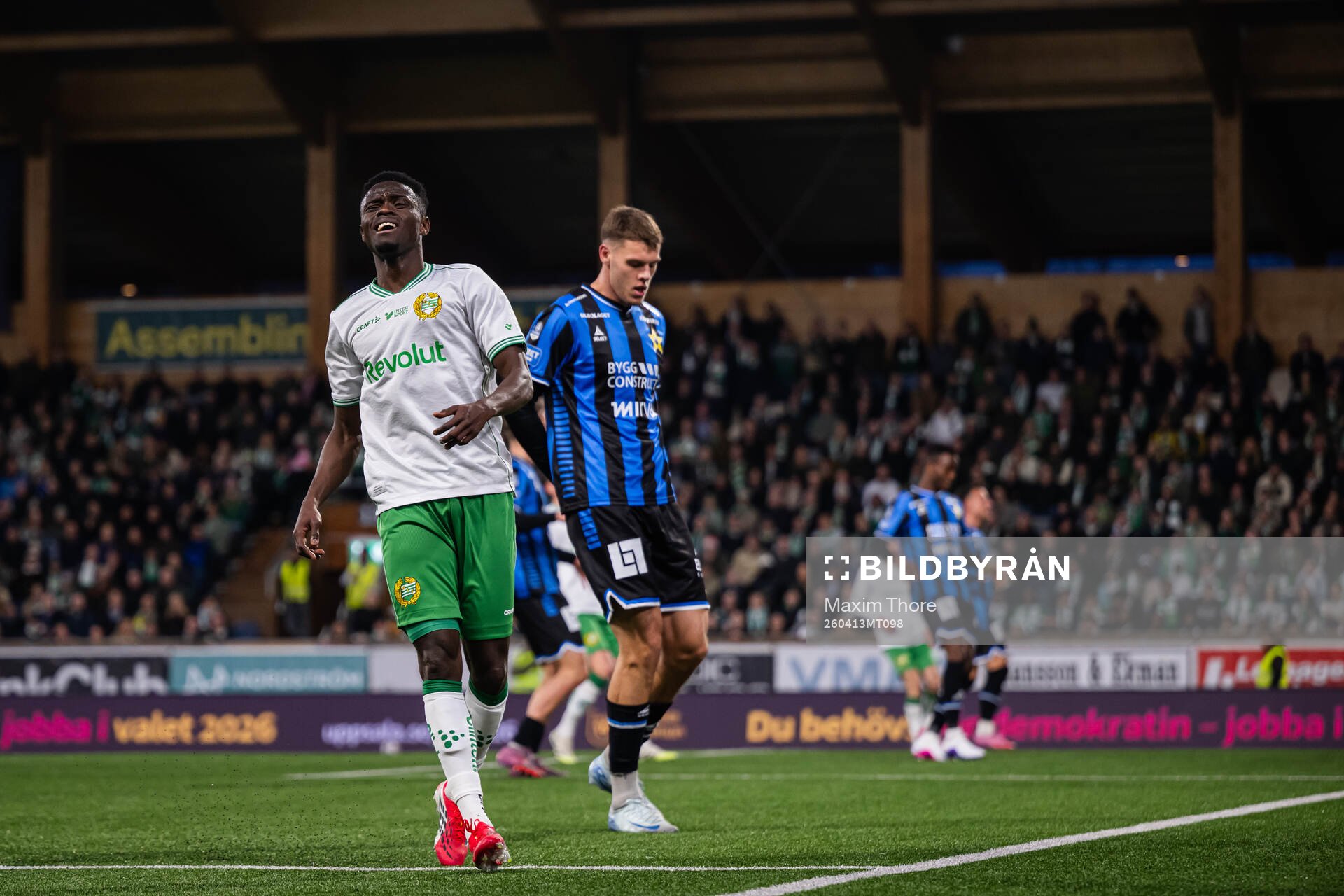 Hammarbys Ibrahima Breze Fofana deppar