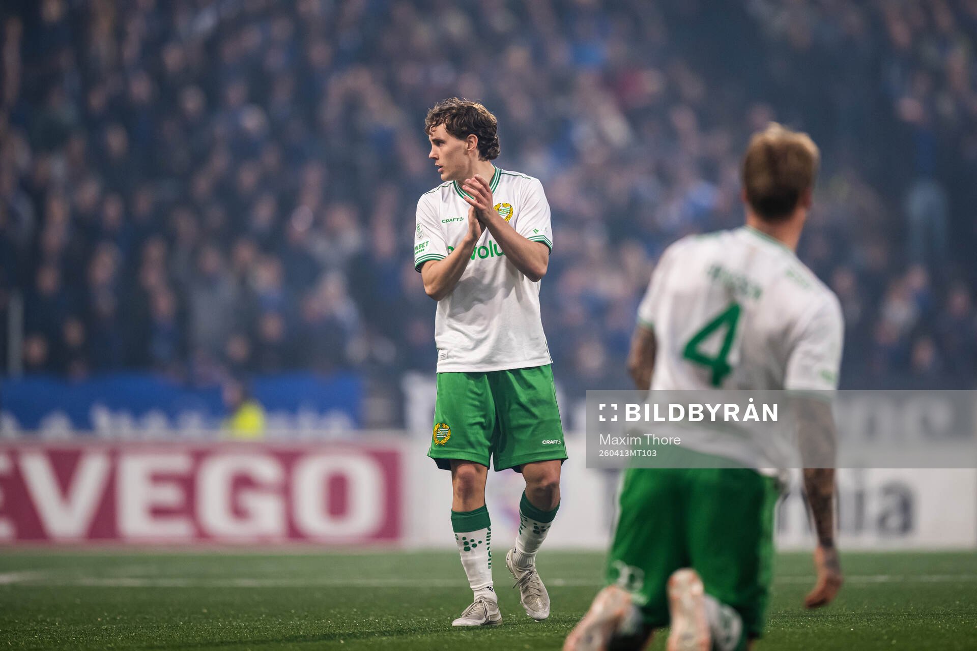 Hammarbys Hampus Skoglund deppar