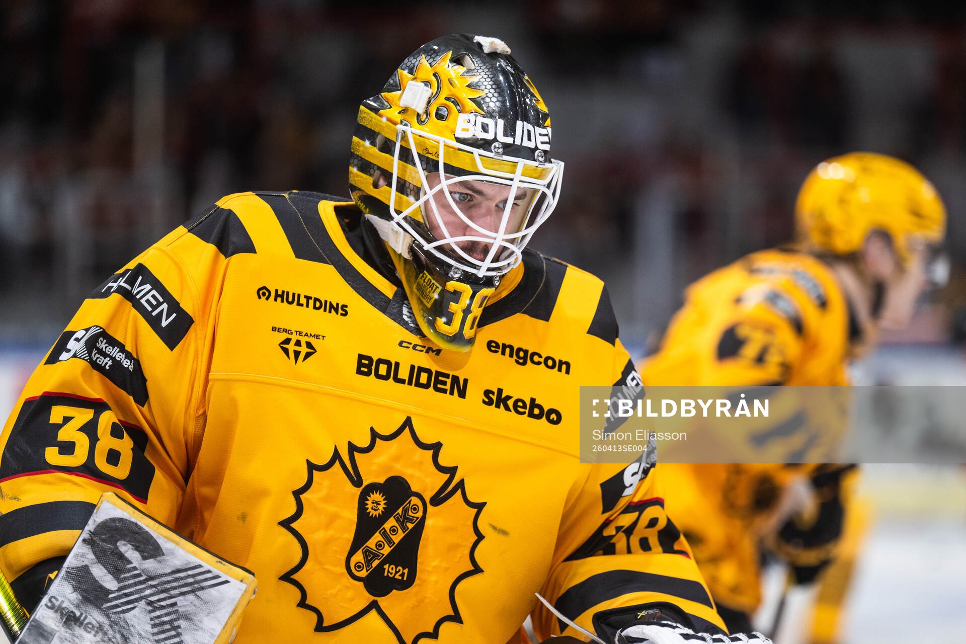 Skellefteås målvakt Strauss Mann