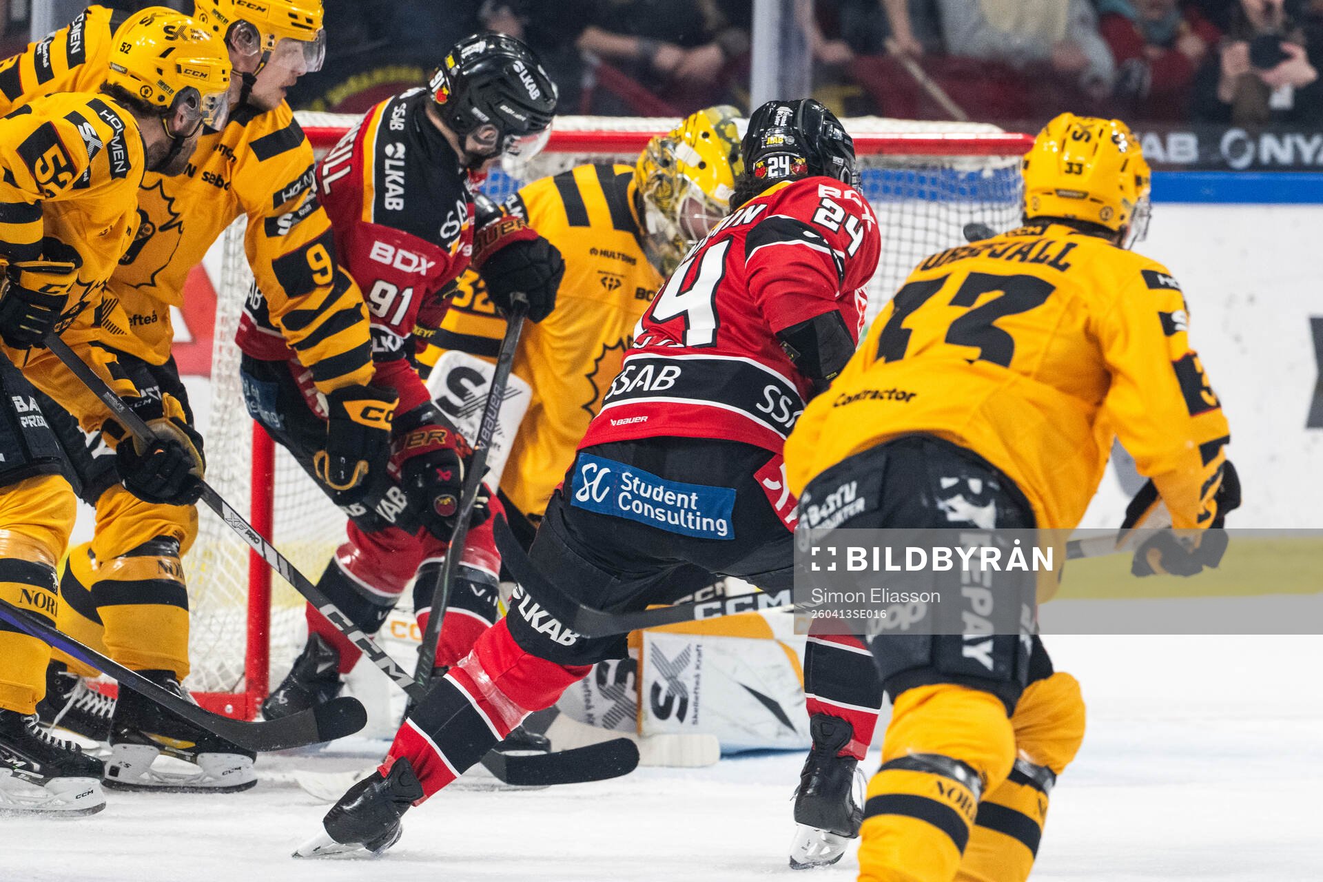 Luleås Brendan Shinnimin gör 1-0