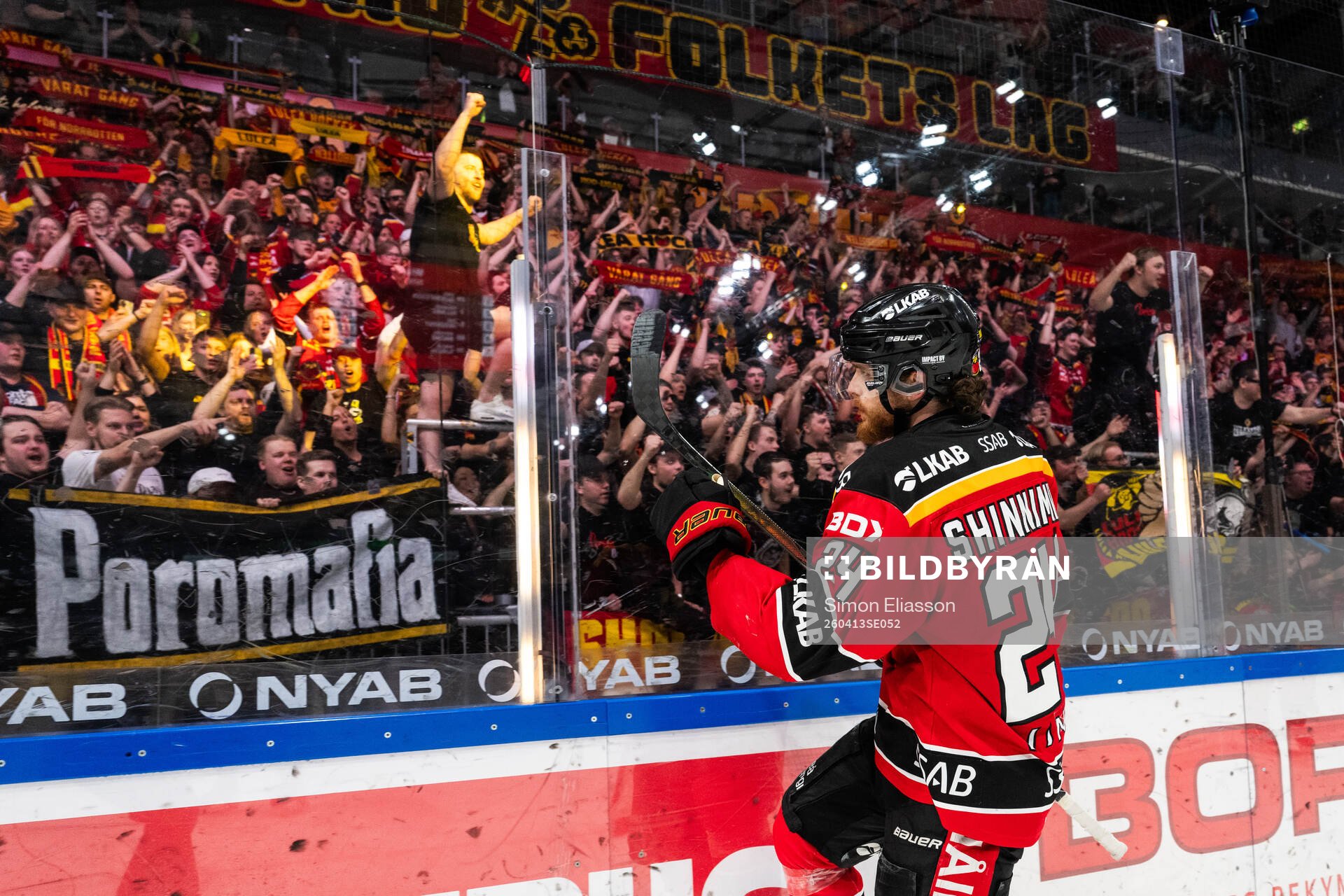 Luleås Brendan Shinnimin jublar