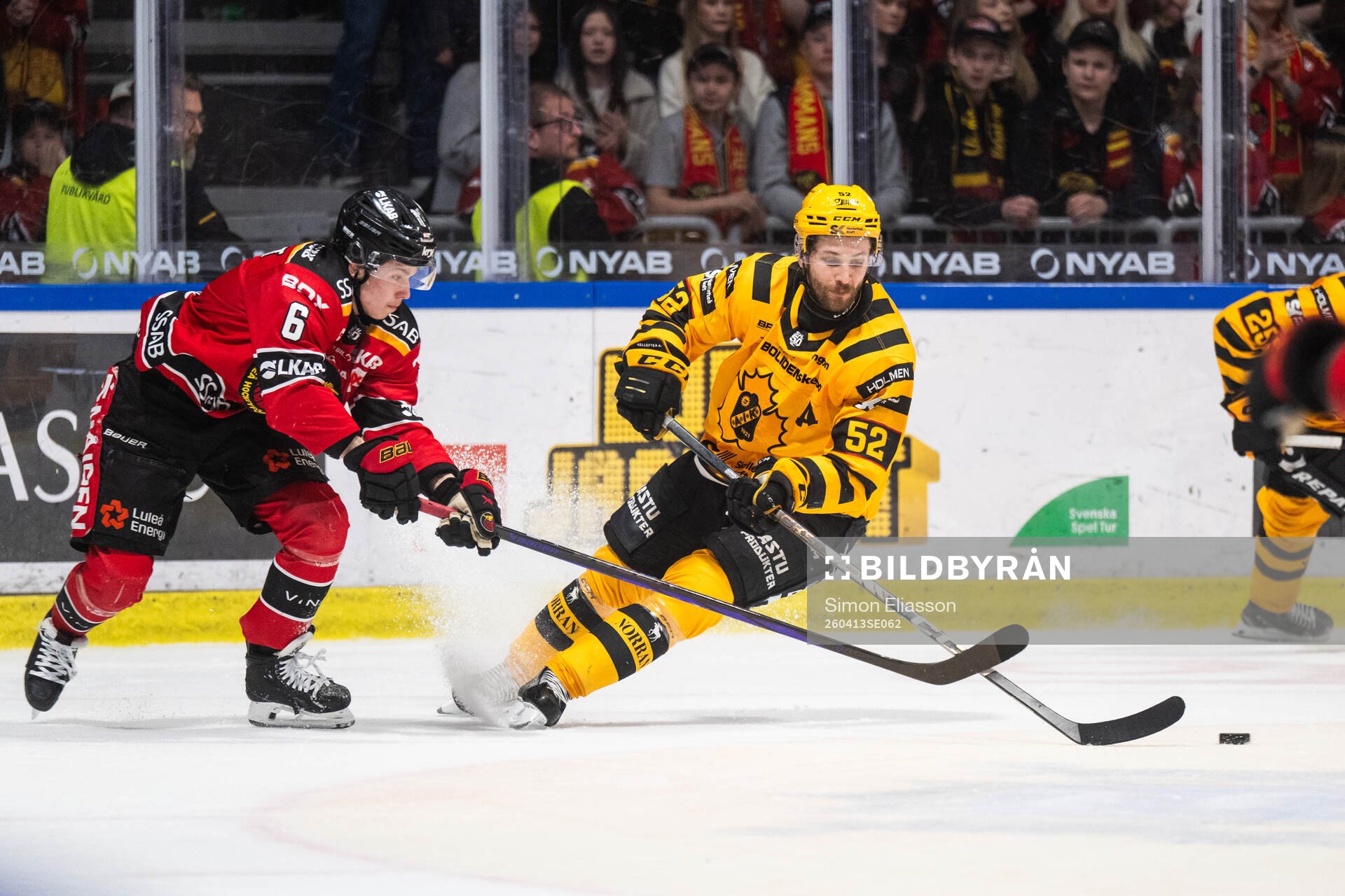Luleås Isac Hedqvist och Skellefteås Arvid Lundberg