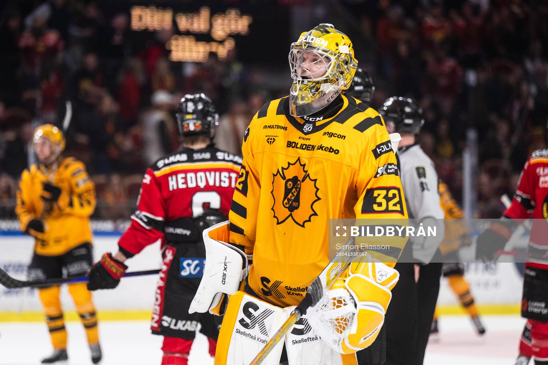Skellefteås målvakt Linus Söderström