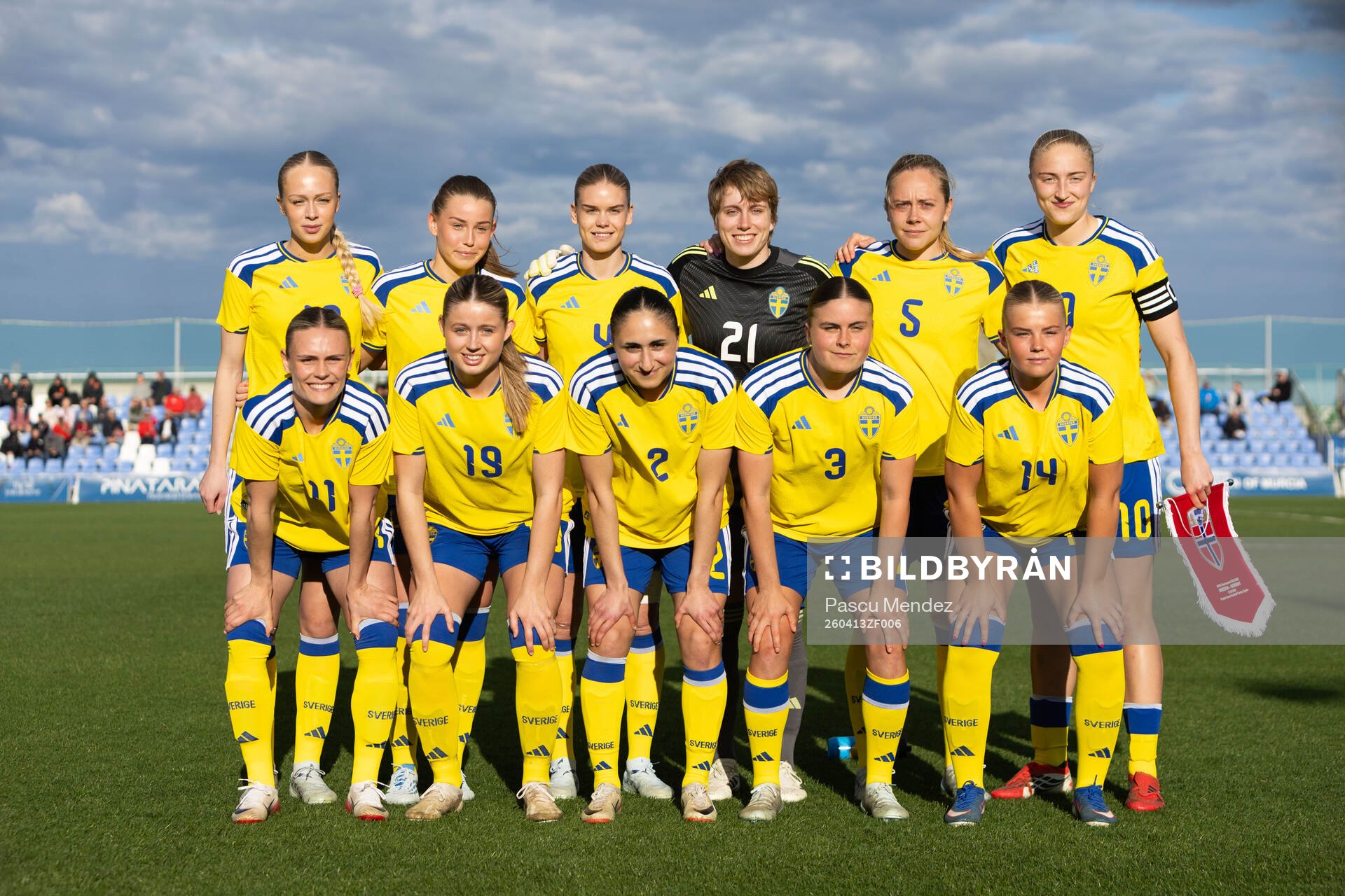 Lisa Löwing, Elsa Pelgander, My Cato, goalkeeper Moa