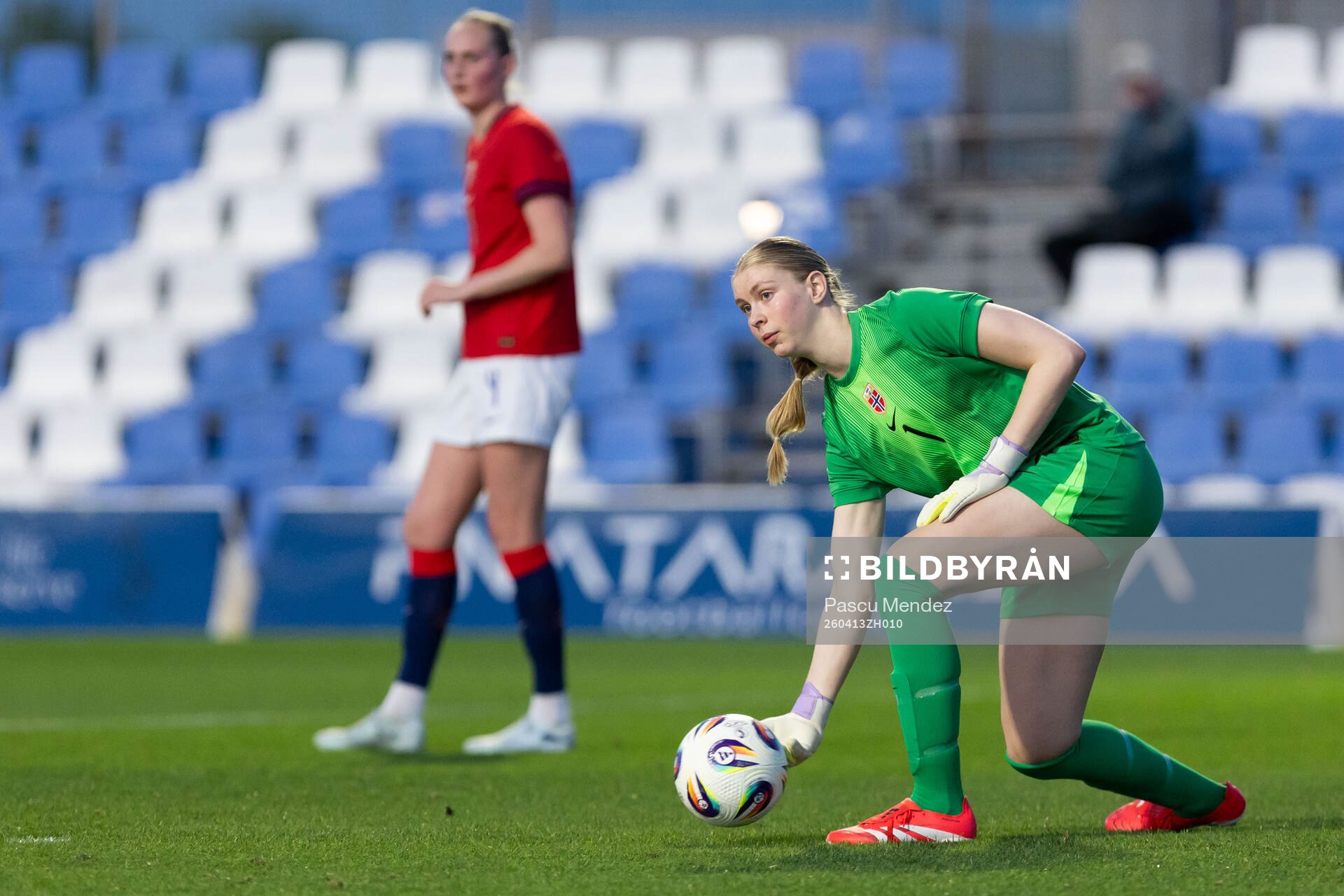 Goalkeeper Thiril Erichsen of Norway