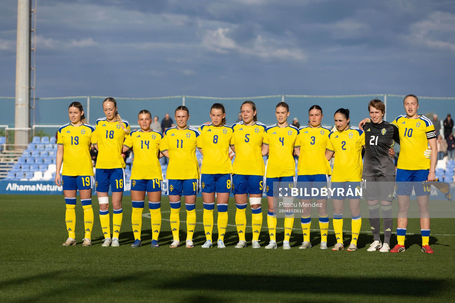 Emma Holmqvist, Lisa Löwing, Matilda Nildén, Maja Bodin,