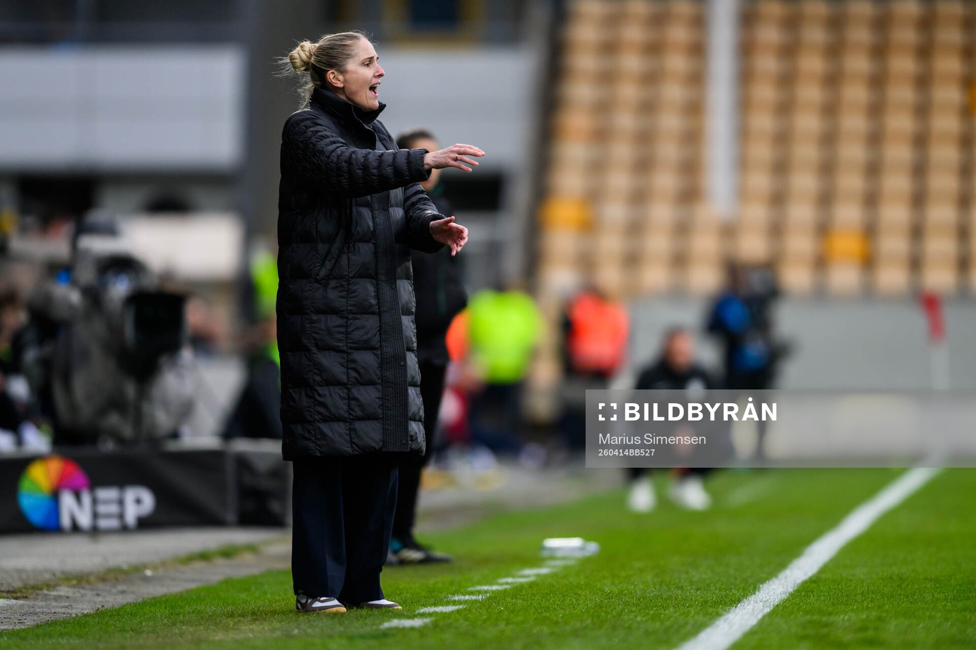 Head coach Gemma Grainger of Norway