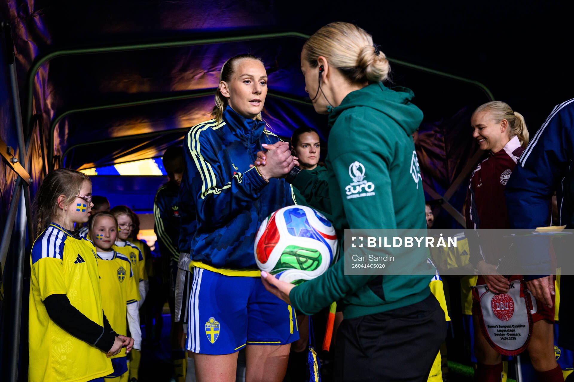 Stina Blackstenius of Sweden