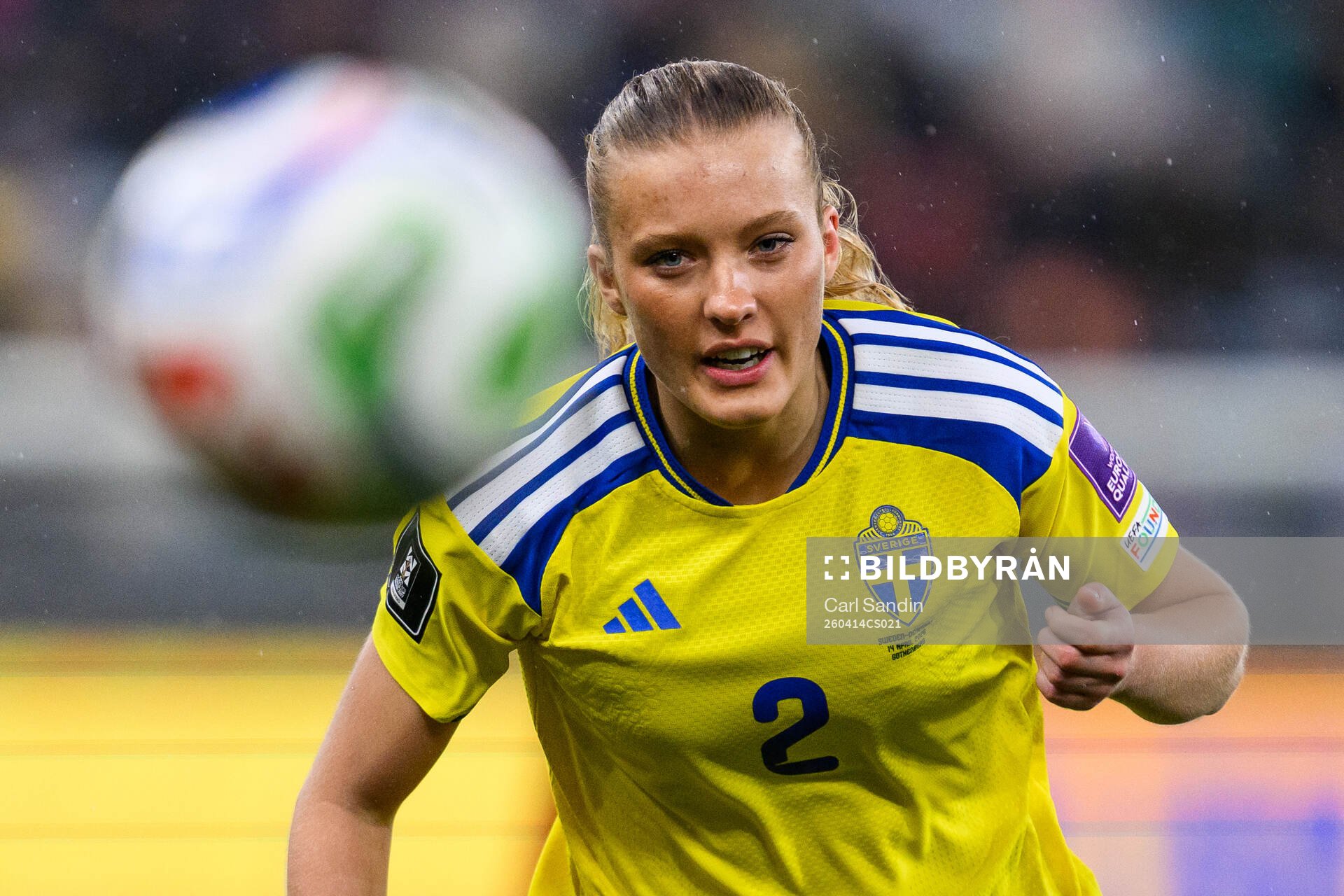 Smilla Holmberg of Sweden