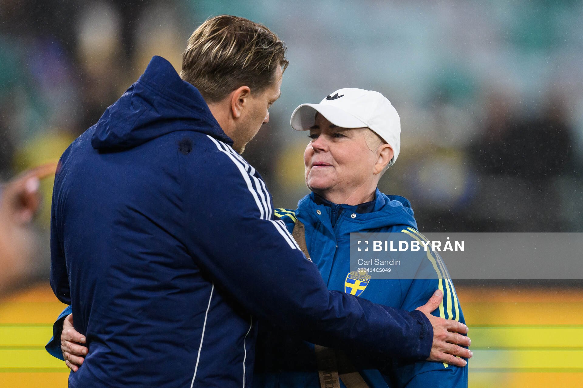 Head coach Tony Gustavsson and Senior advisor Marika