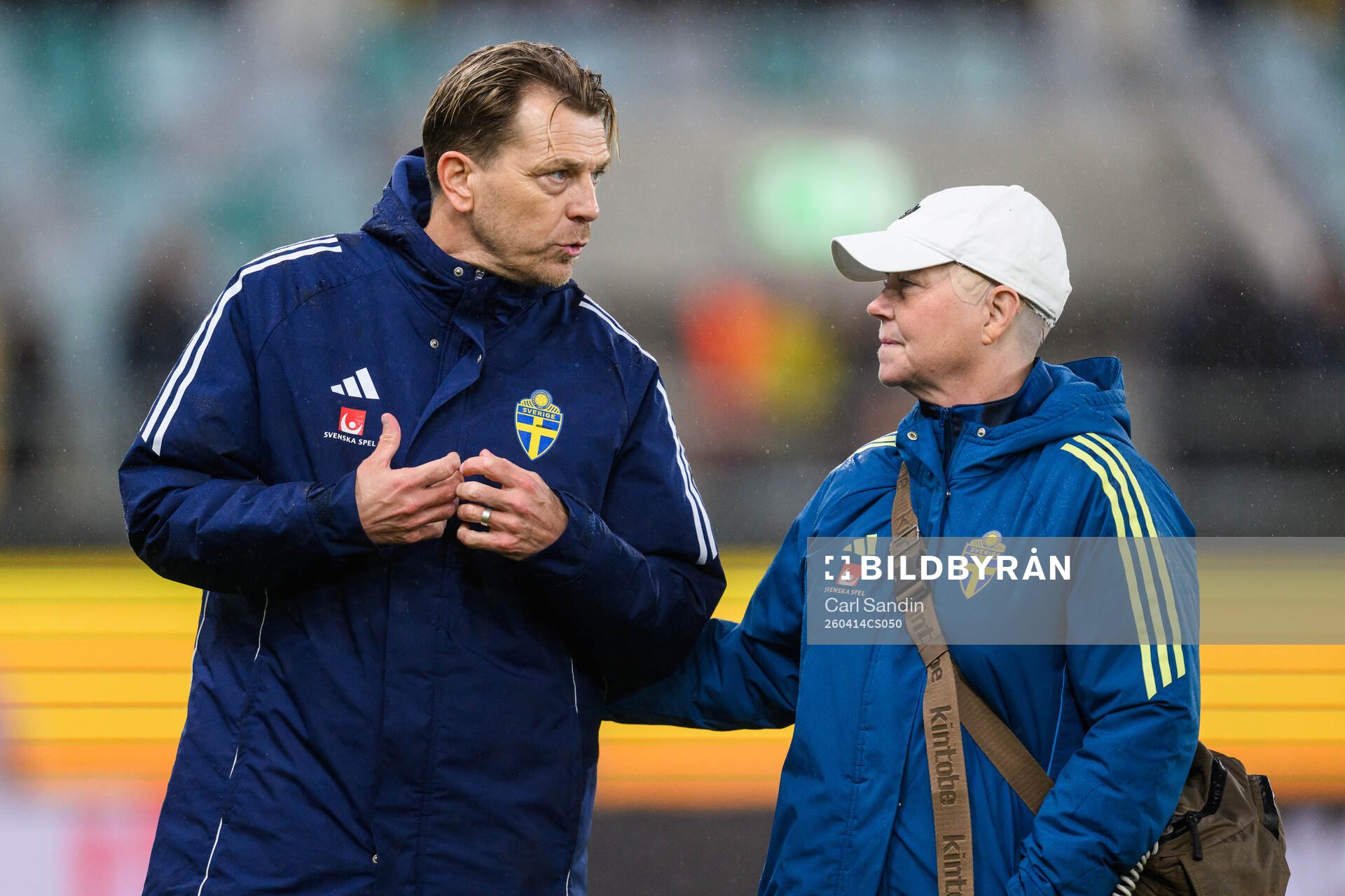 Head coach Tony Gustavsson and Senior advisor Marika
