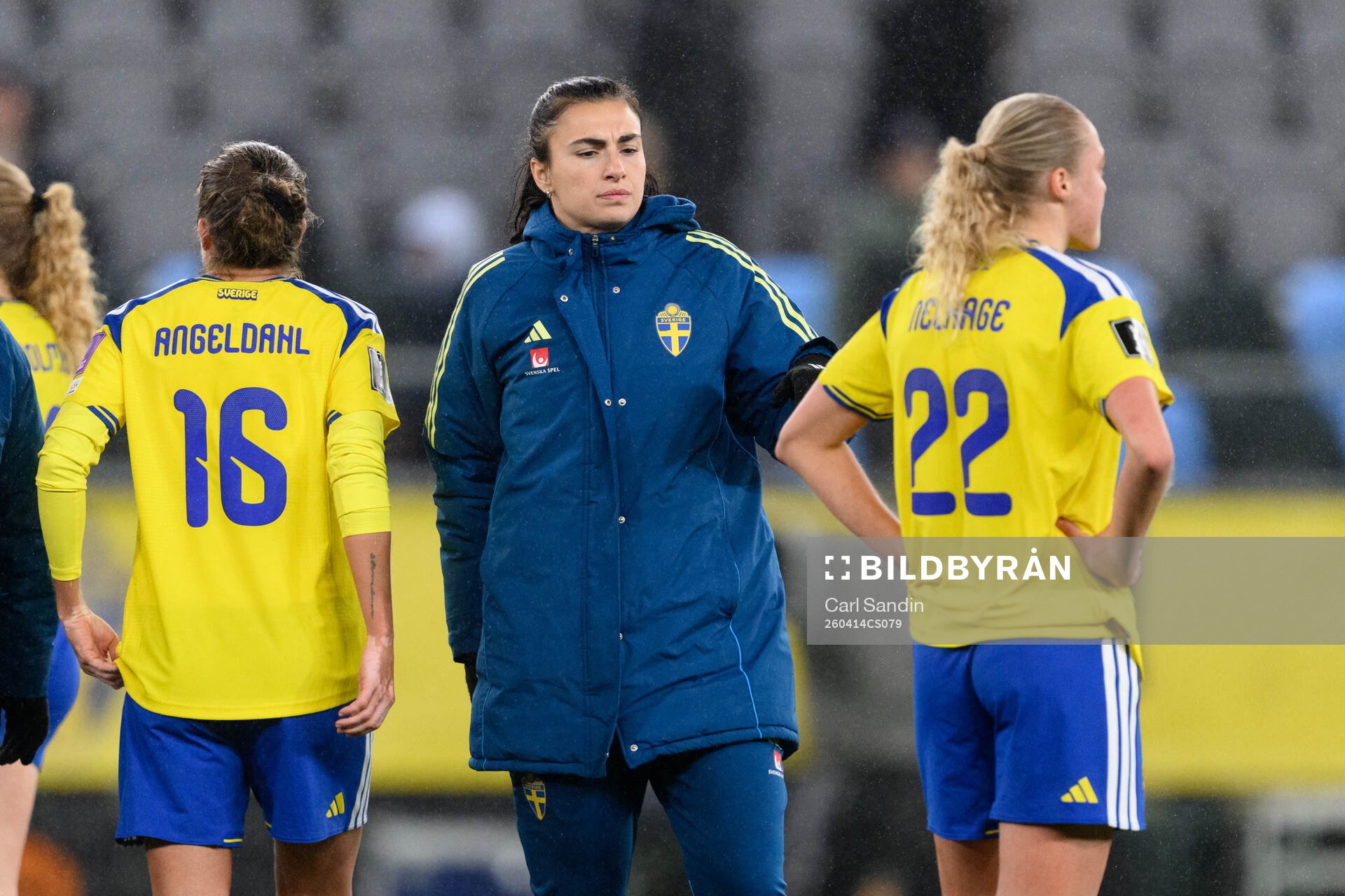 Goalkeeper Zecira Musovic of Sweden