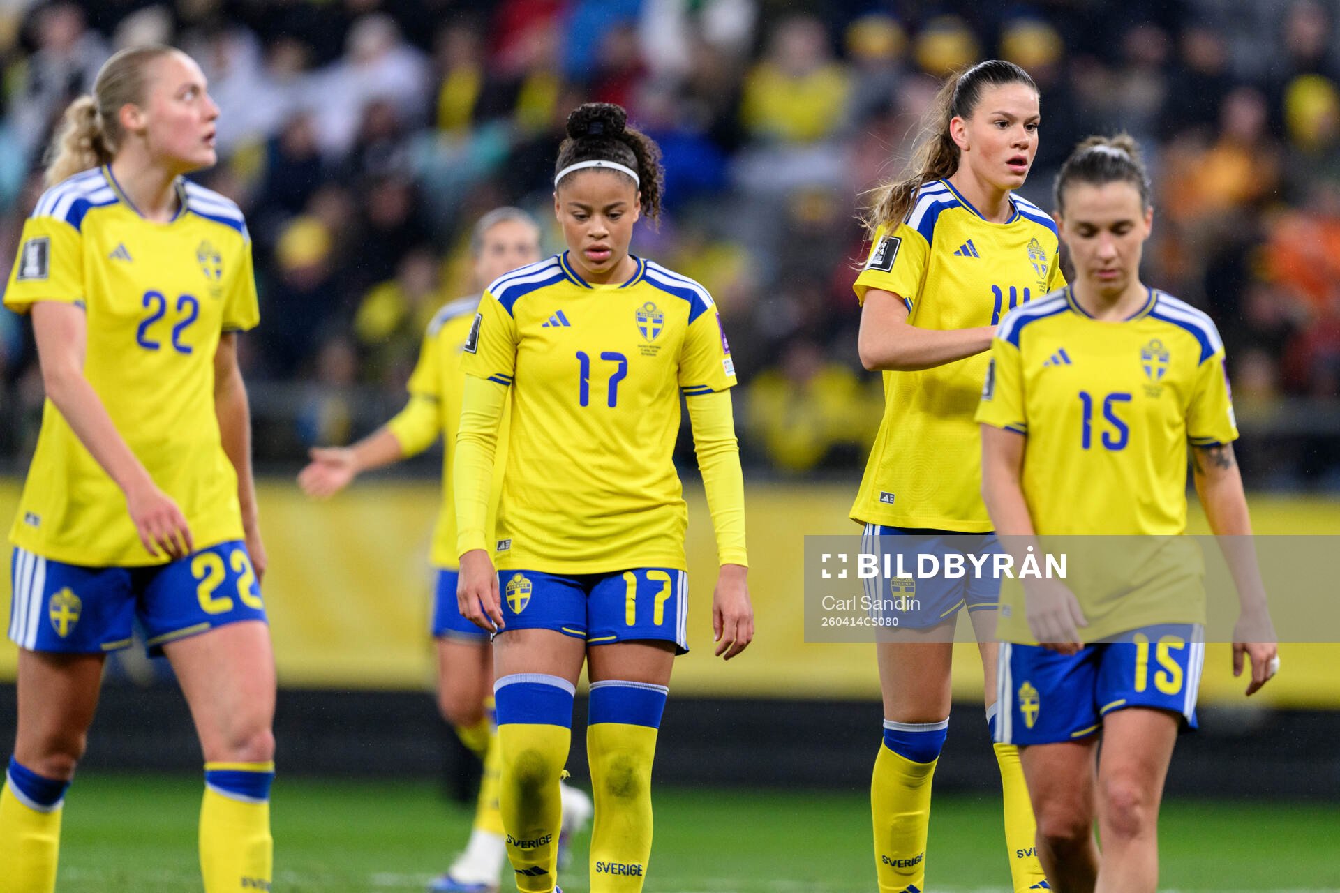 Felicia Schröder och Bella Andersson of Sweden