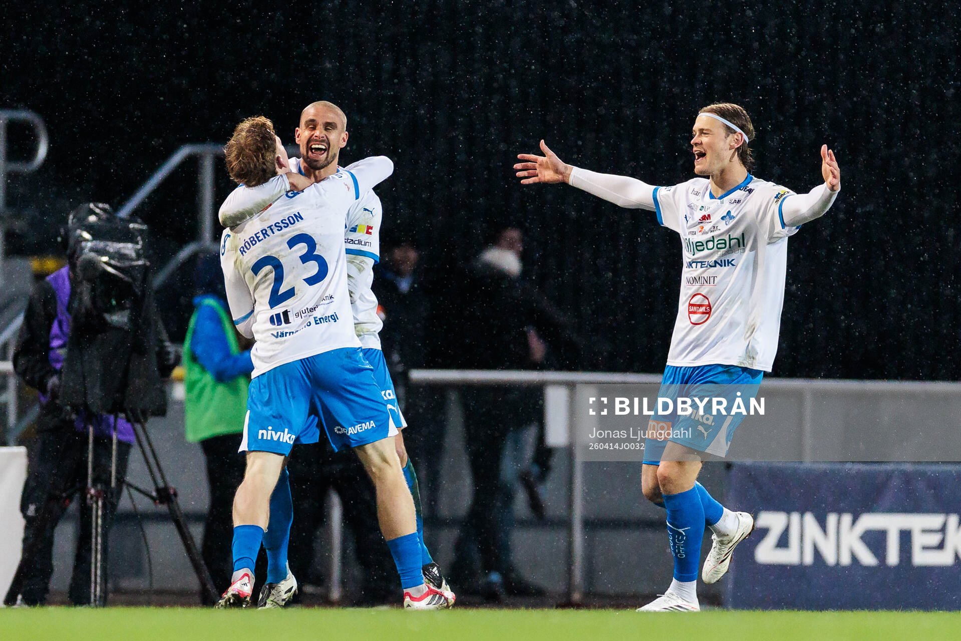 IFK Värnamos Logi Hrafn Robertsson Douglas Bergqvist och