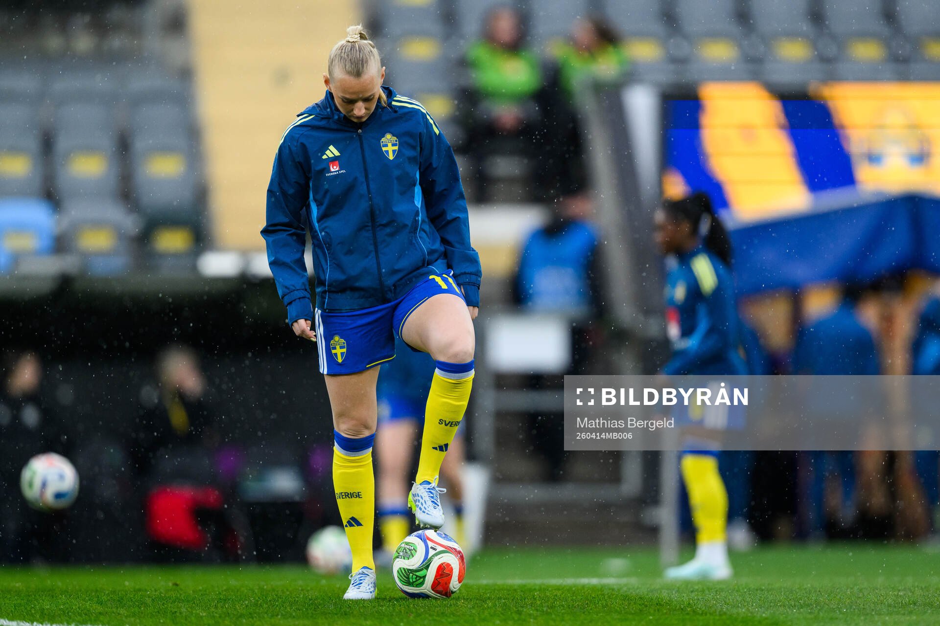 Stina Blackstenius of Sweden