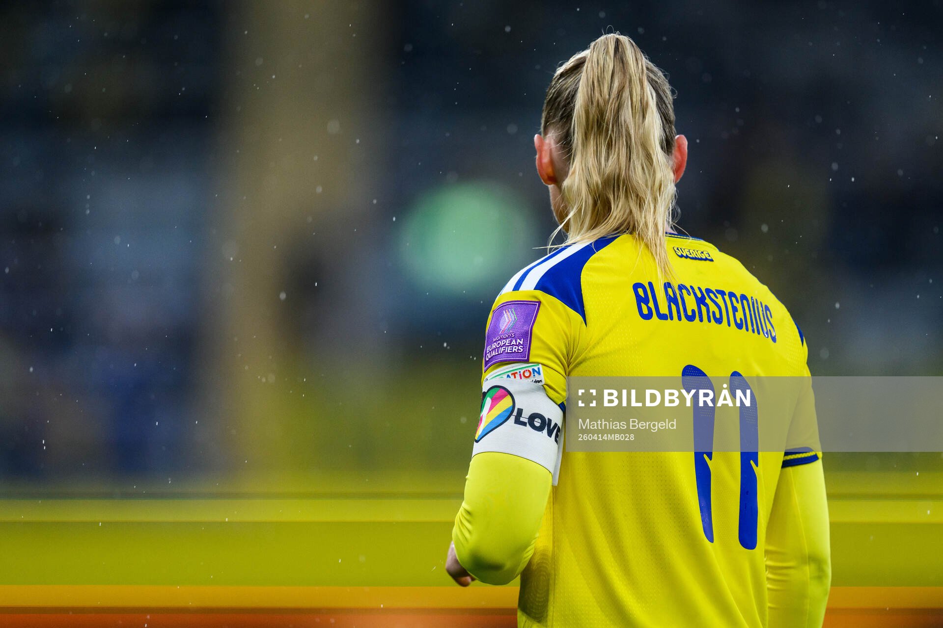 Stina Blackstenius of Sweden