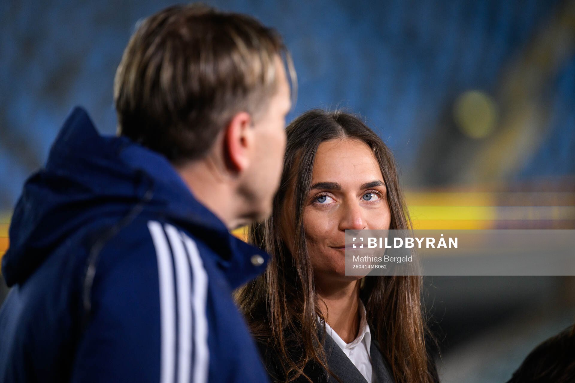 Elena Sadiku in SVT’s studio