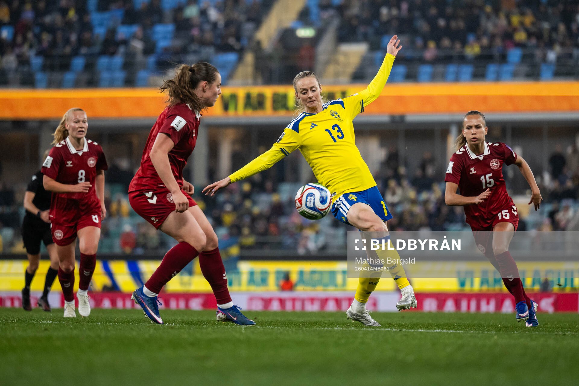 Amanda Ilestedt of Sweden