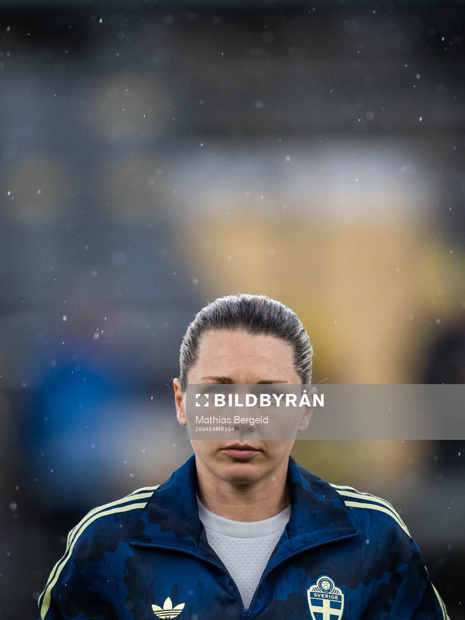 Goalkeeper Jennifer Falk of Sweden