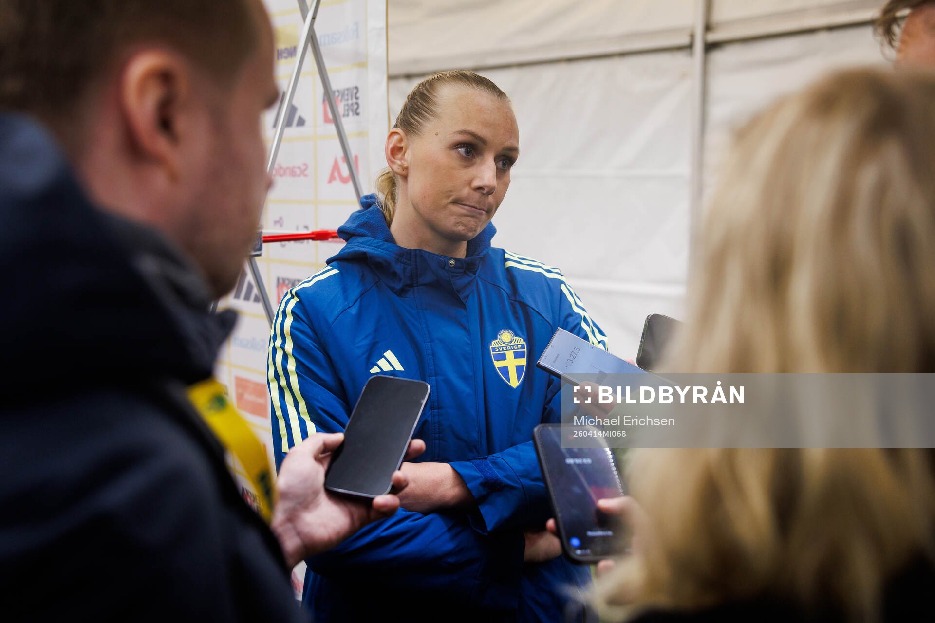 Stina Blackstenius of Sweden