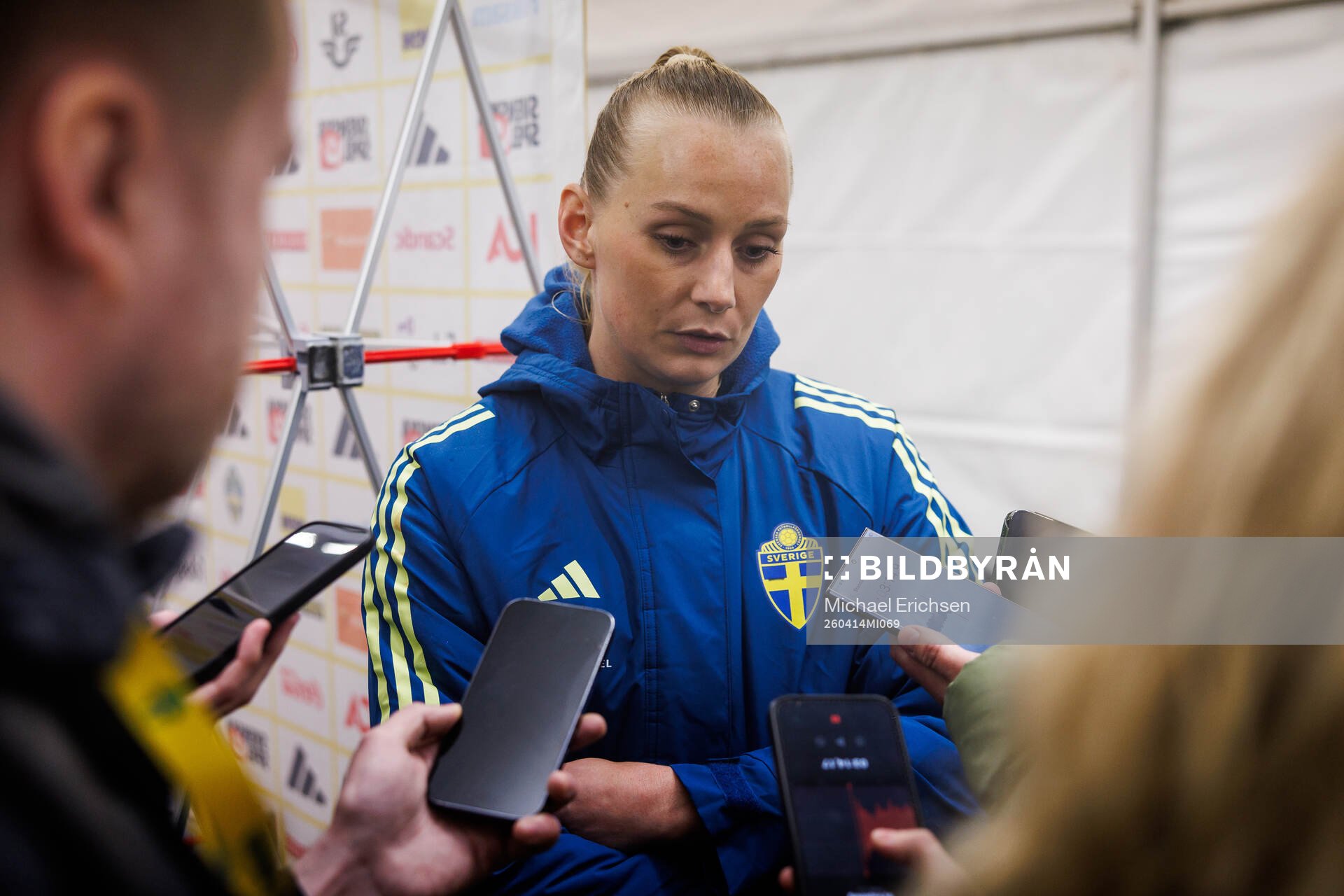 Stina Blackstenius of Sweden