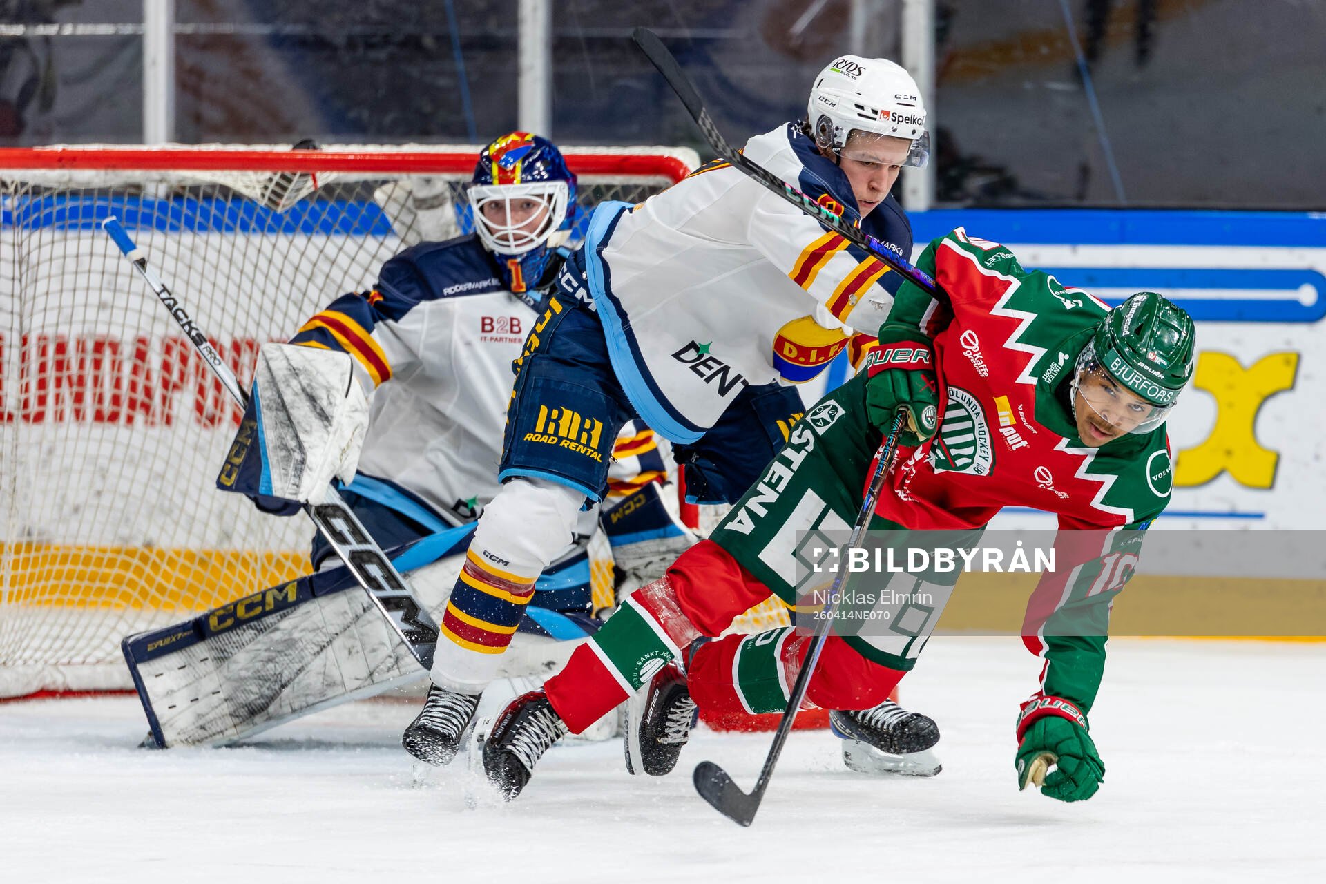 Djurgårdens Fred Nord och Frölundas Max Wästergård