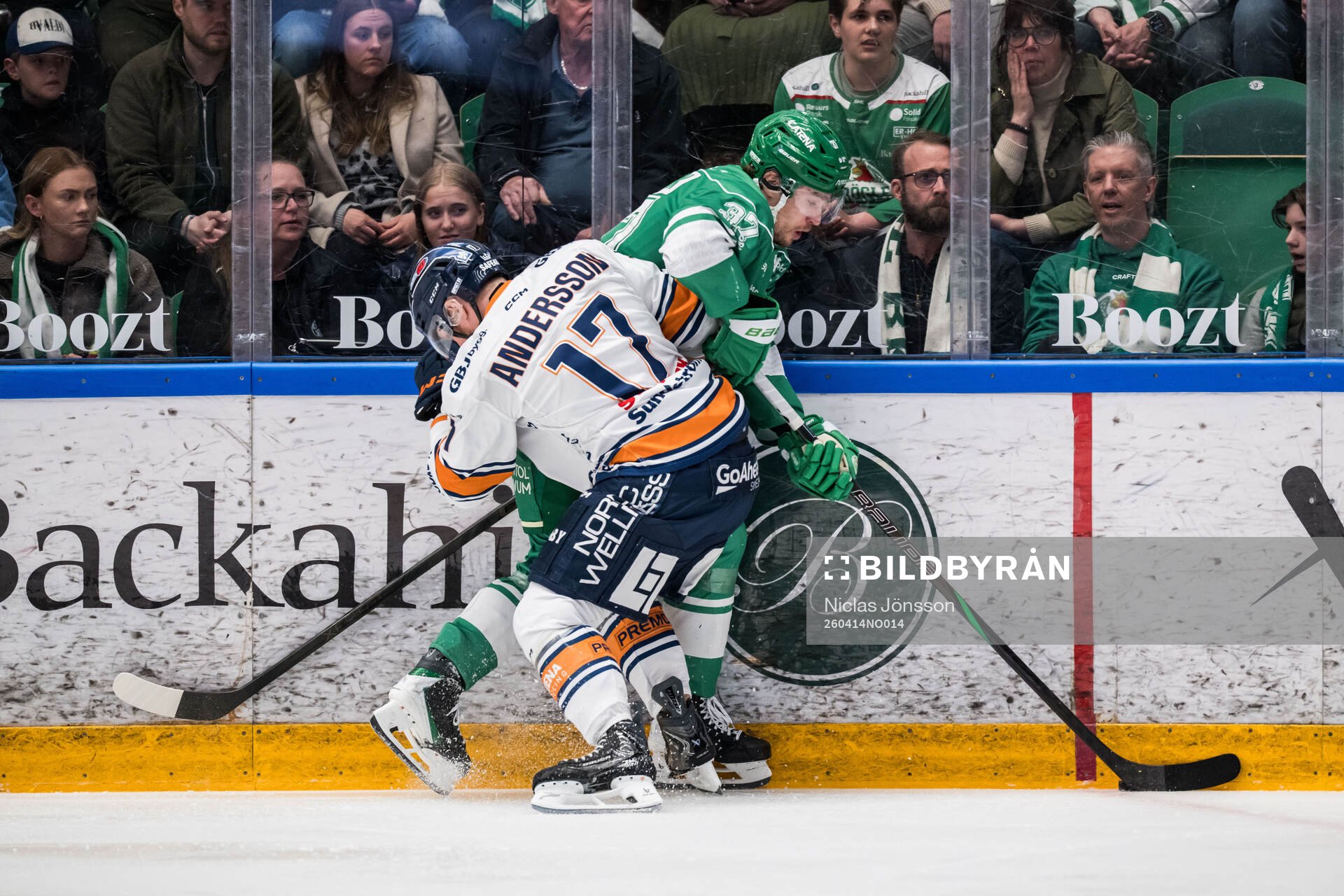 Växjös Erik Andersson och Rögles Albin Sundsvik